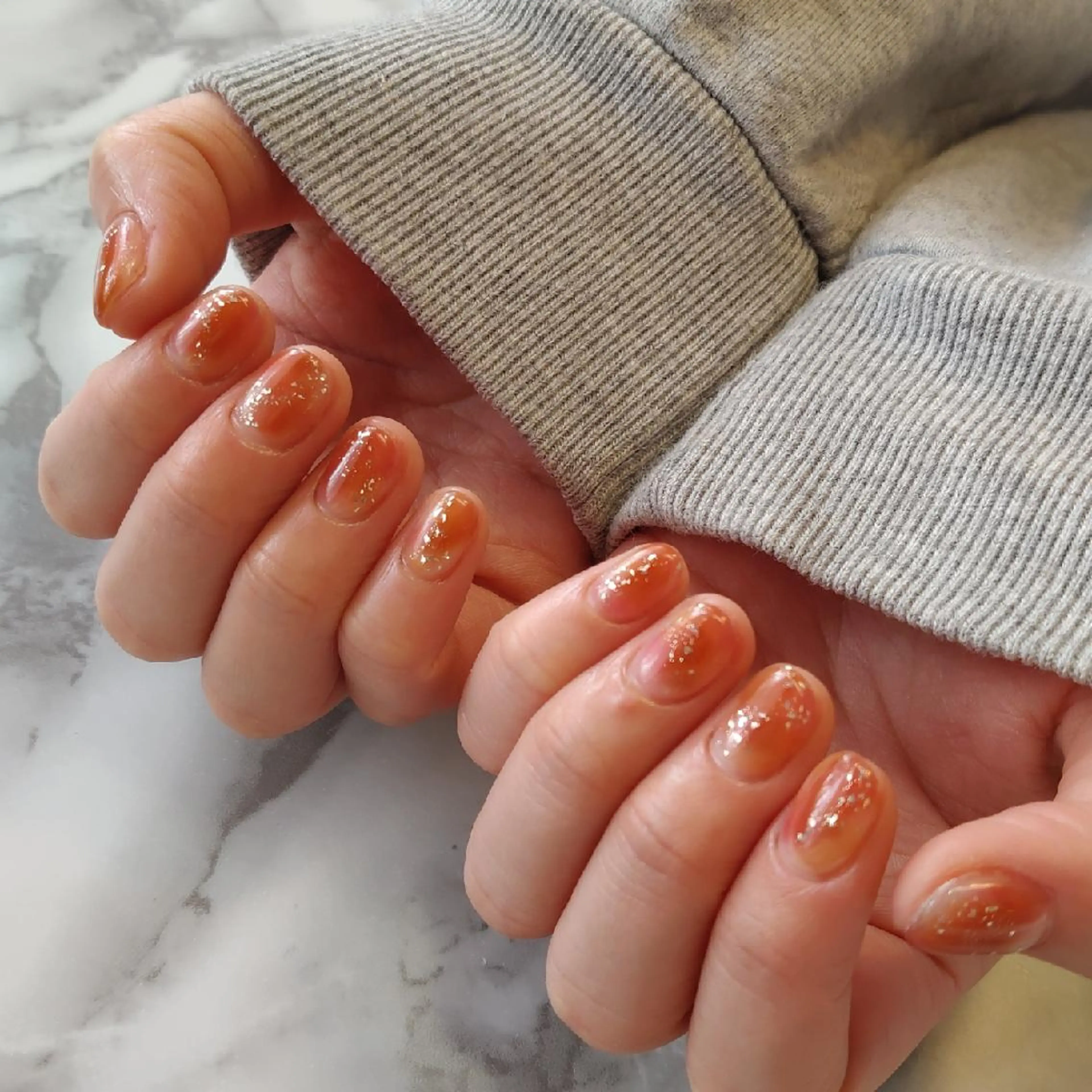 ネイル ニュアンスネイル ジェヌインネイル 河内のネイルデザイン