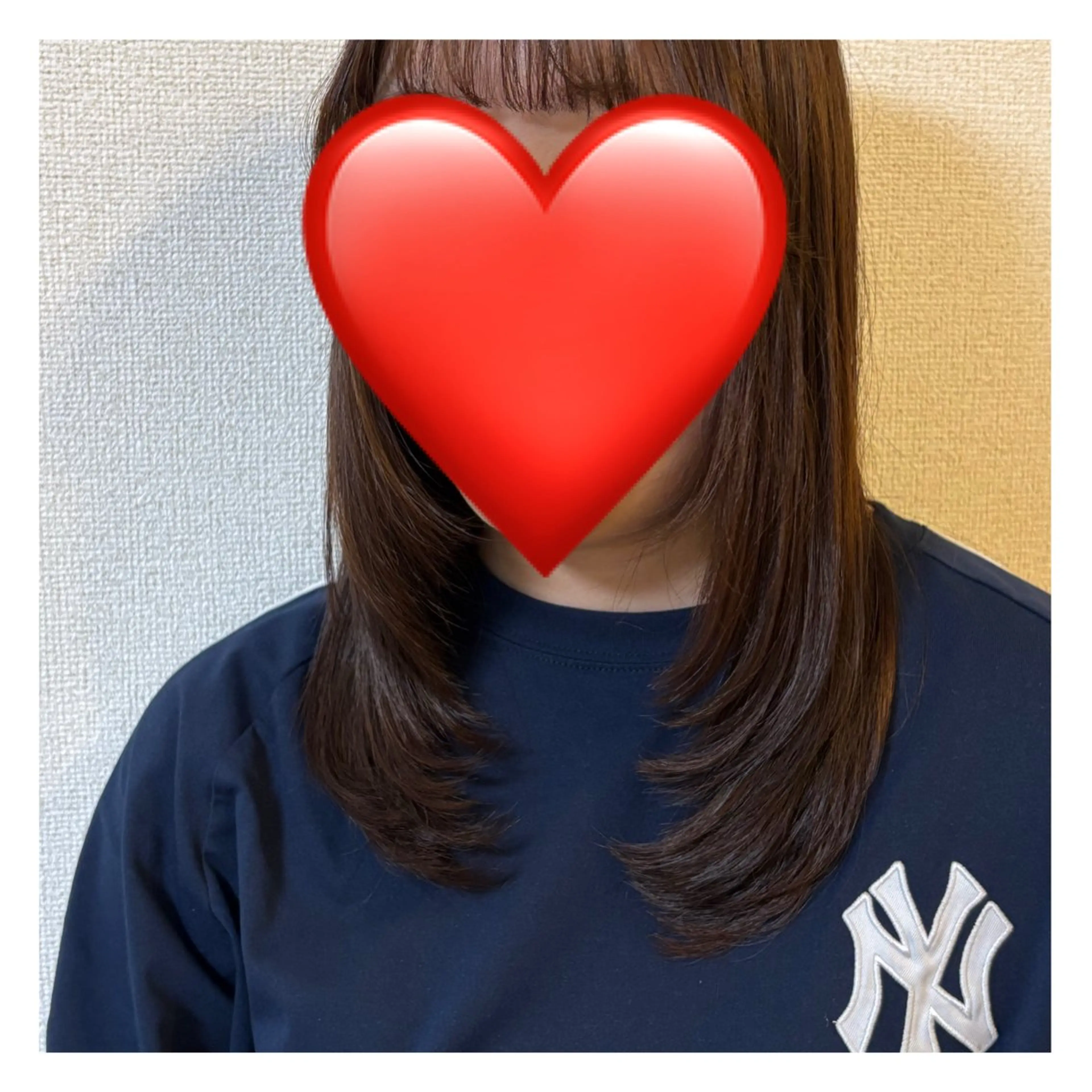 セミロング カット peal ark いろはのヘアスタイル