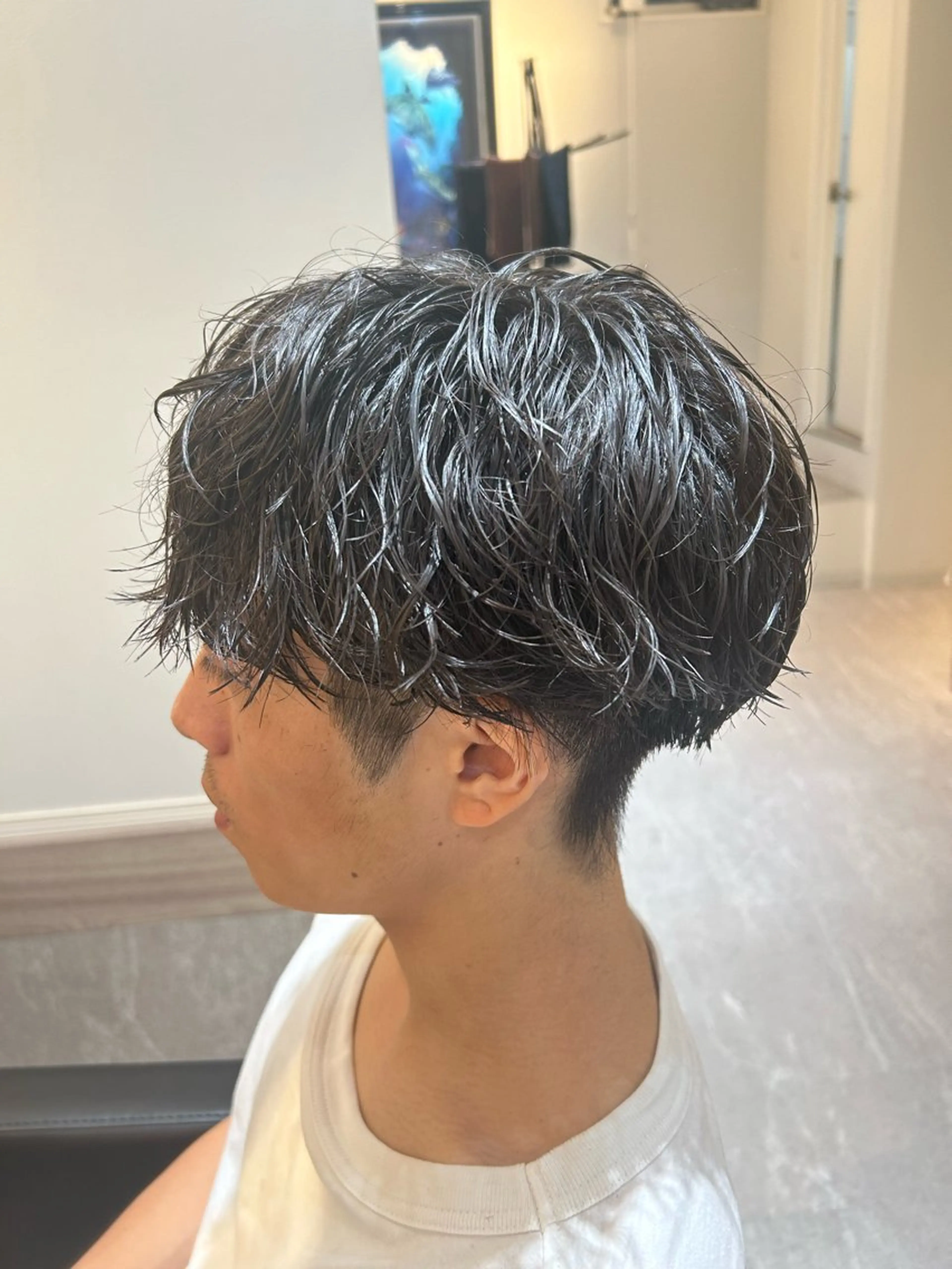 パーマ メンズサロン EXCIAのヘアスタイル