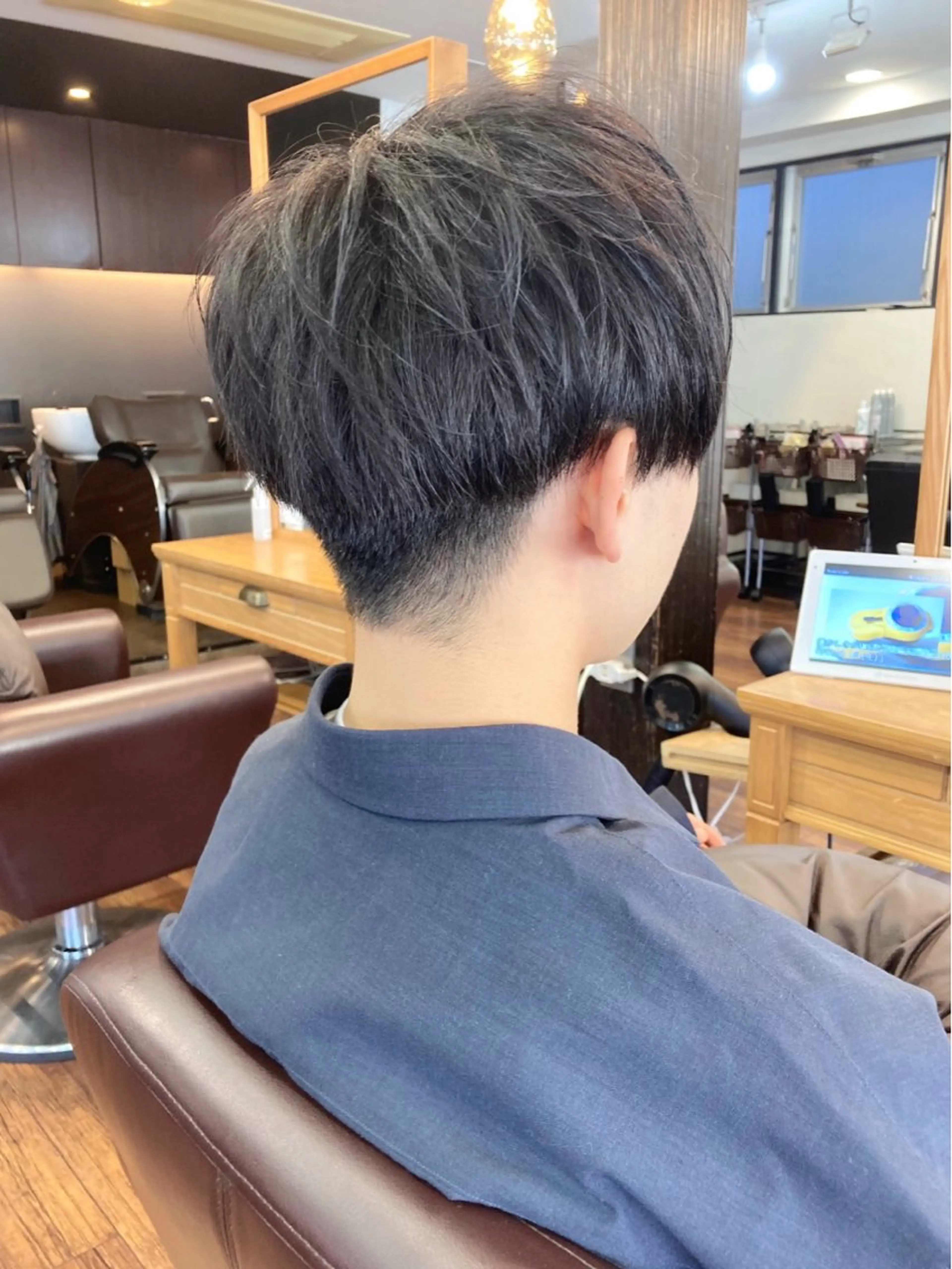 ショート ショートヘア カット レイヤー/メンズ 竹田凪儀のヘアスタイル