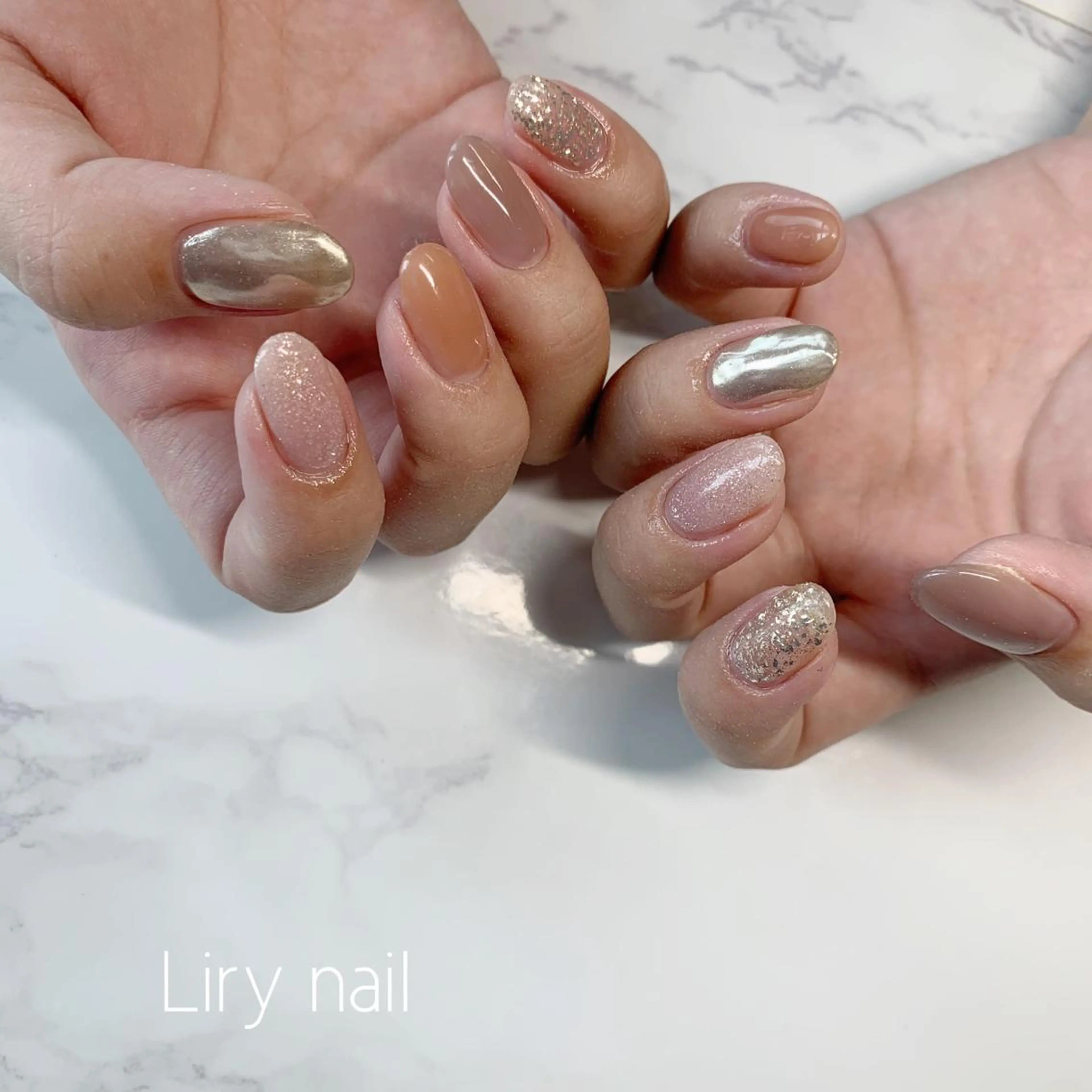 ネイル フットネイル Liry nailのネイルデザイン
