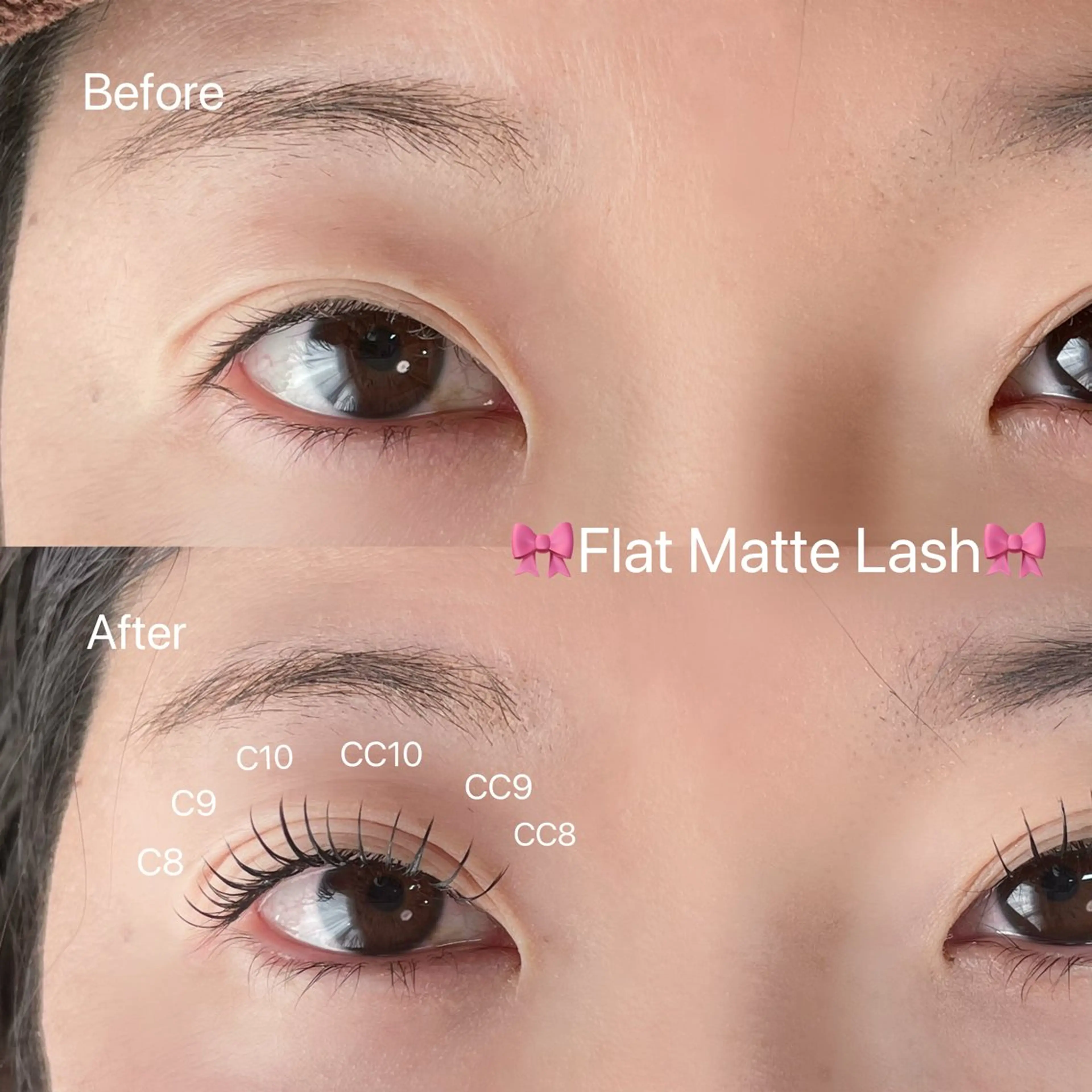 マツエク・マツパ 奥村 茉柚のマツエク・マツパデザイン