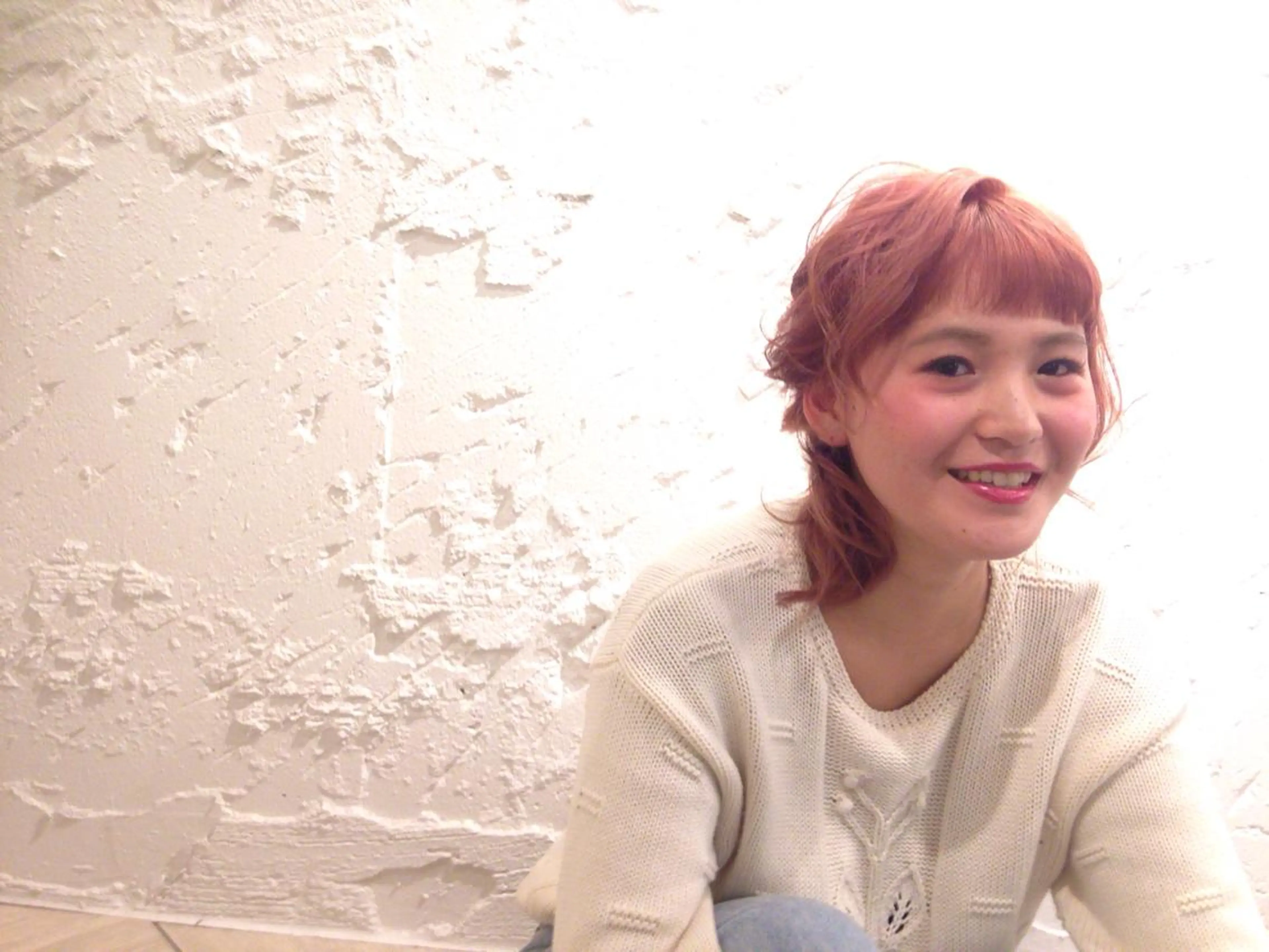 ショート ミディアム セミロング ロング カラー パーマ ヘアアレンジ yeope所属・ハイトーンカラー ブリーチ専門・天神のヘアスタイル