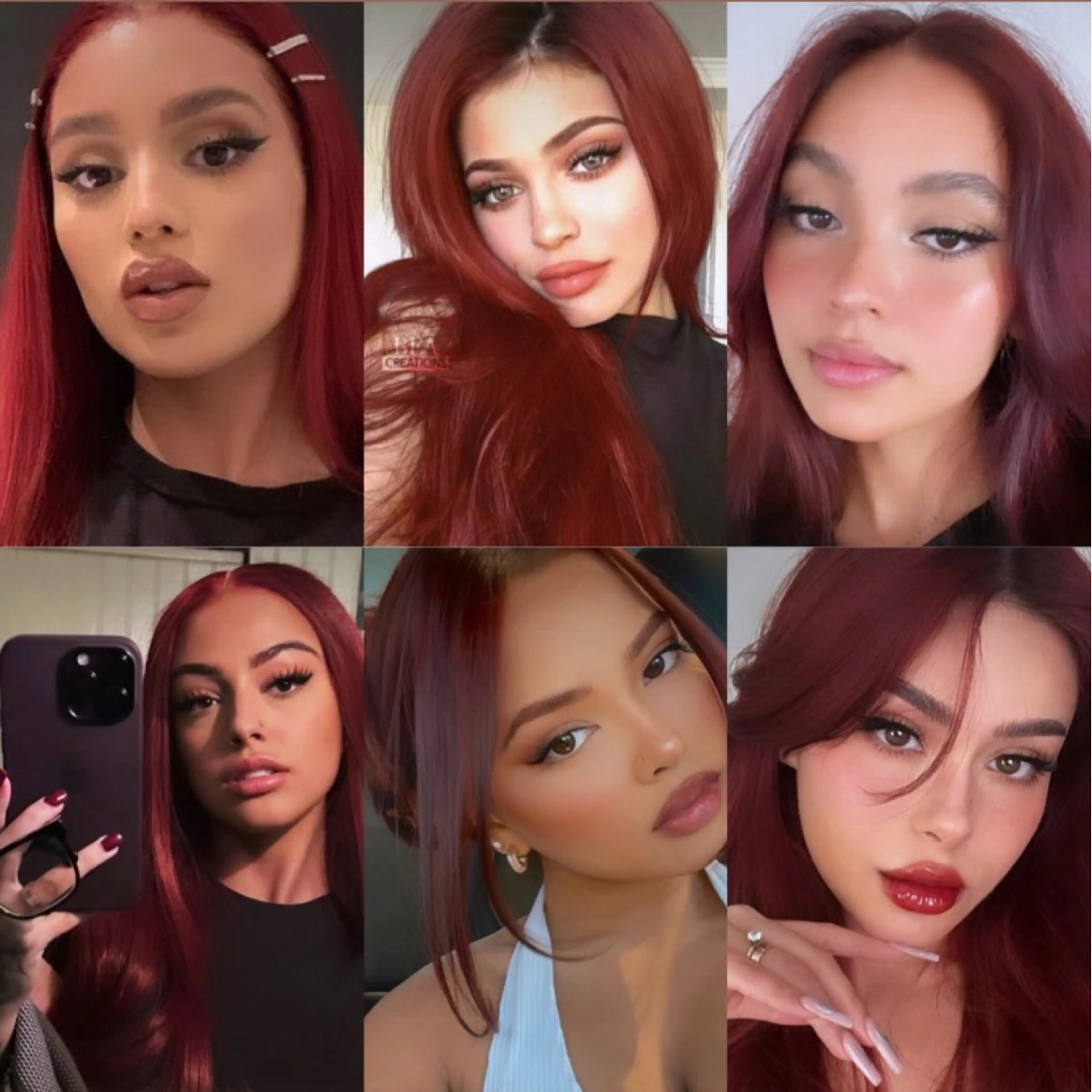 ミディアム karin💋海外 レイヤーカットのヘアスタイル