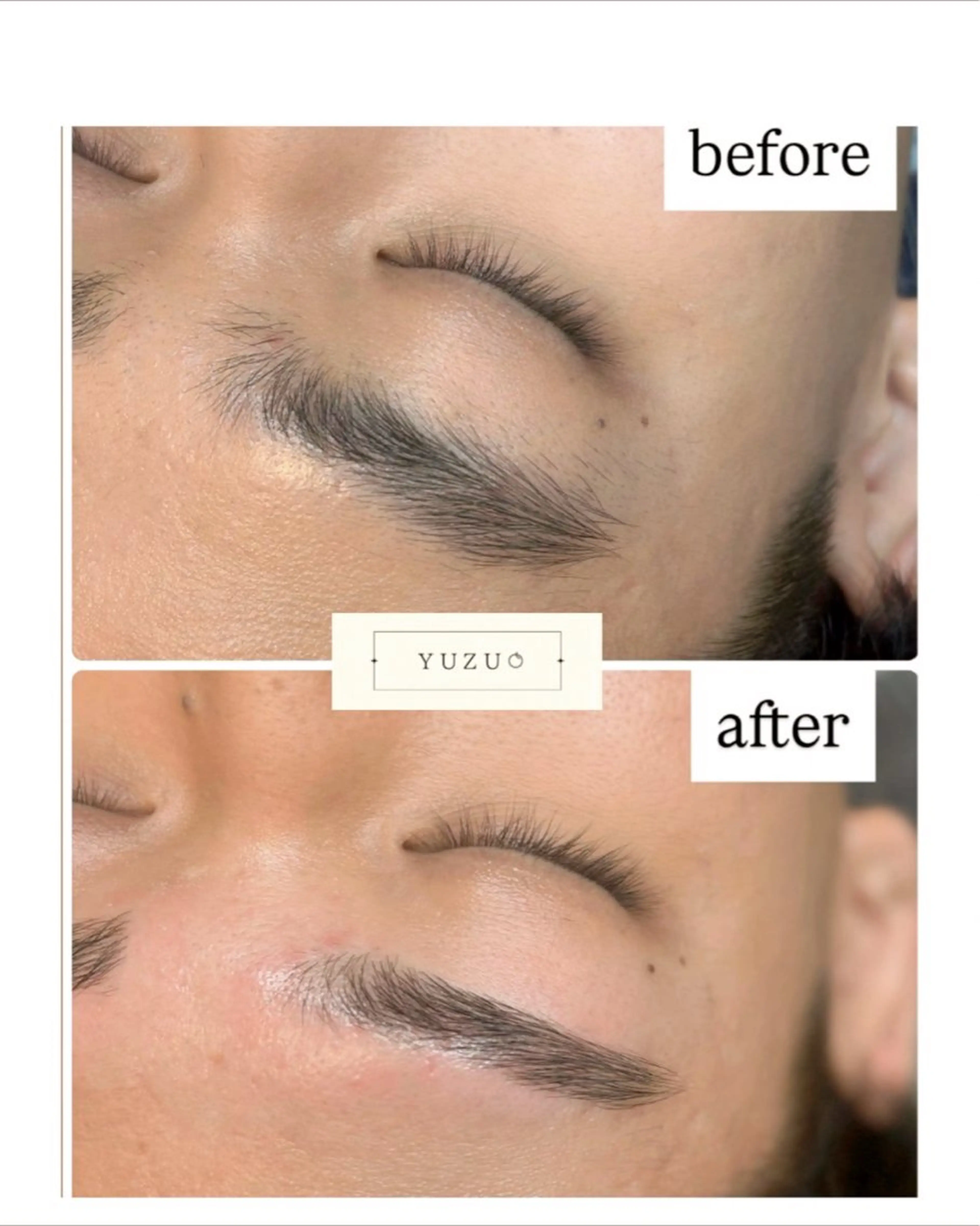 【骨格 黄金比】あなたに一番似合う眉WAXスタイリング☆メンズ◎の写真