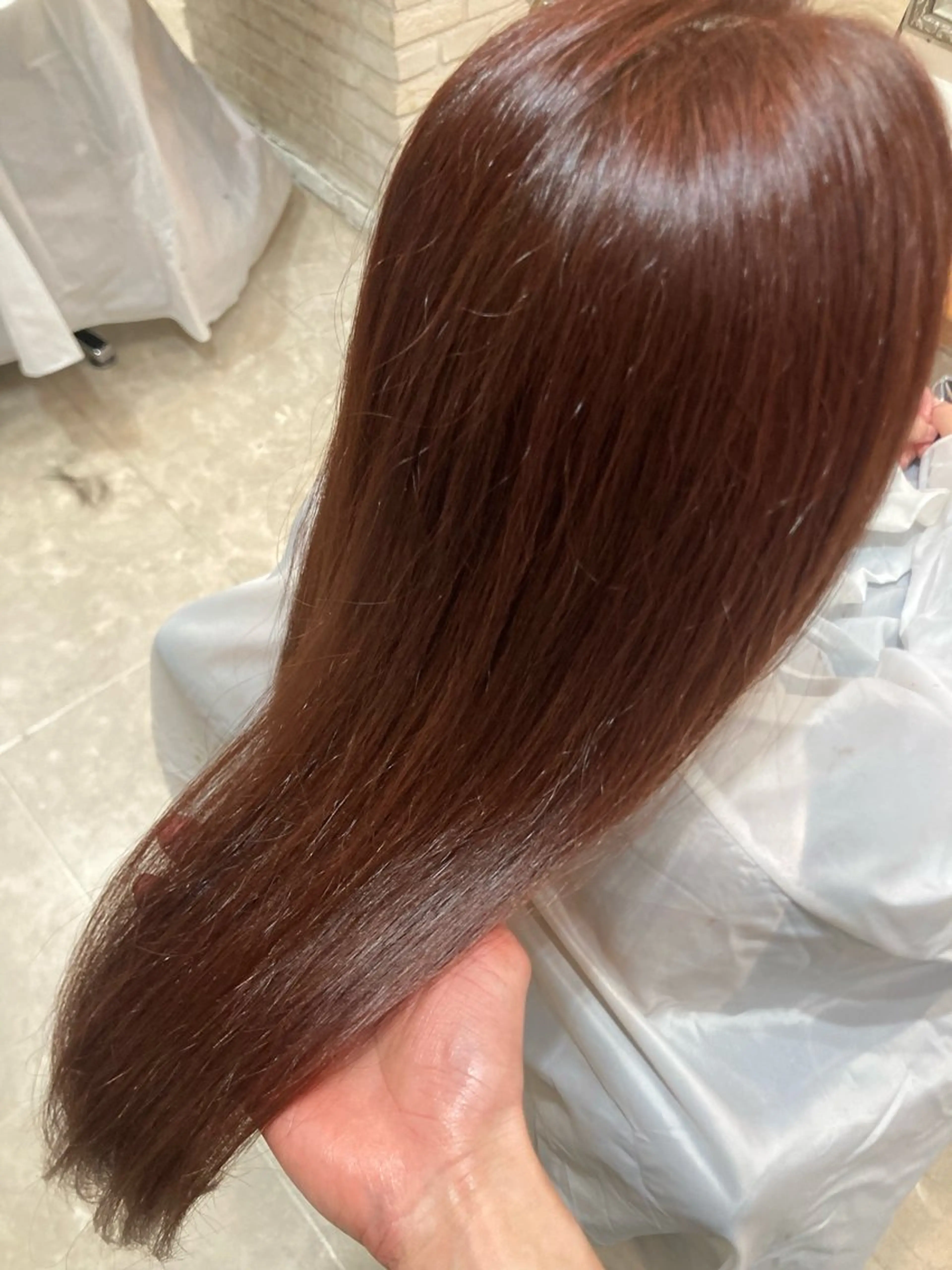 カラー ブラウンカラー Lish市原店所属・北岡 唯翔のヘアスタイル