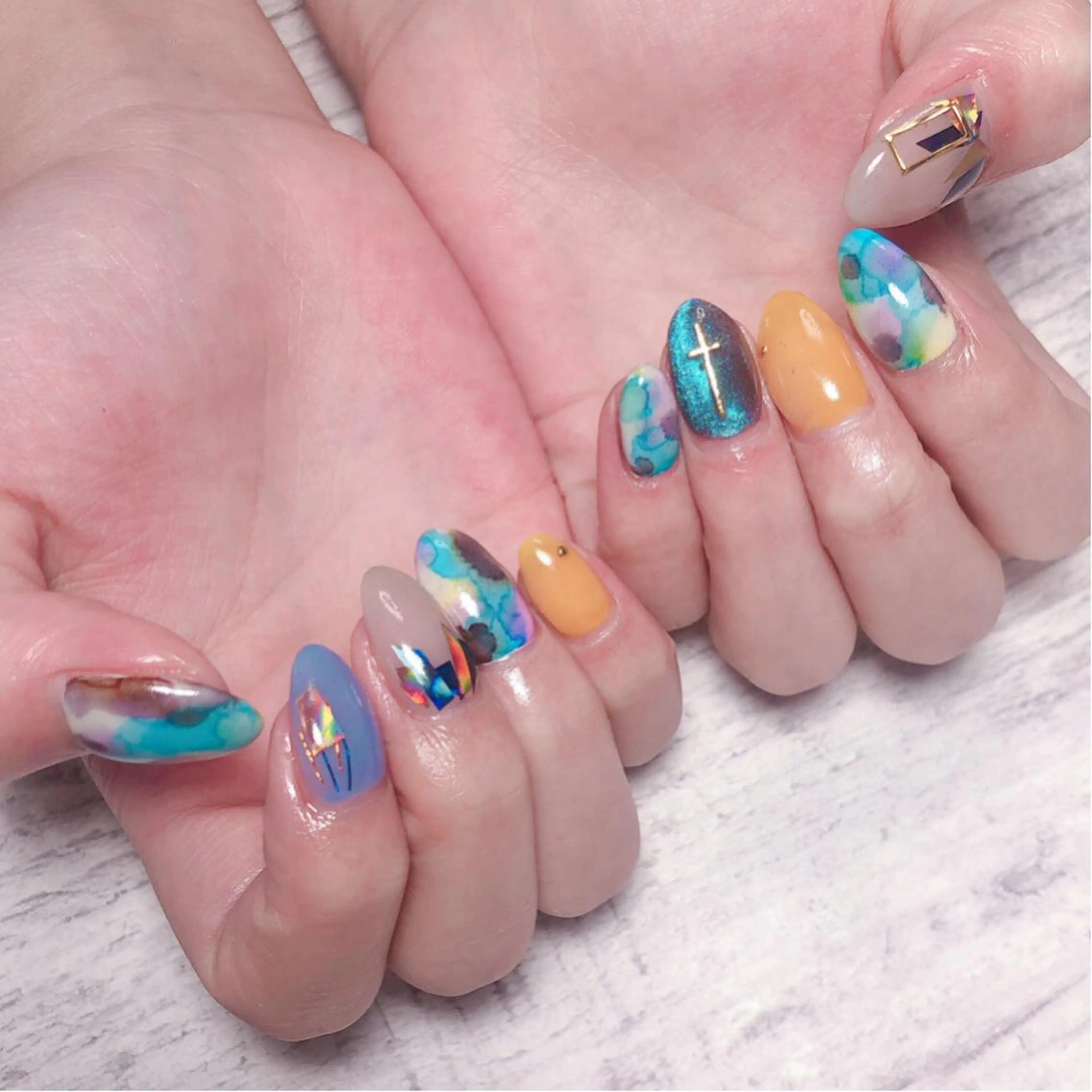 ネイル 個室ネイルサロンDolly  Girl〜ドーリーガール〜所属・DollyGirl KYOKOのネイルデザイン