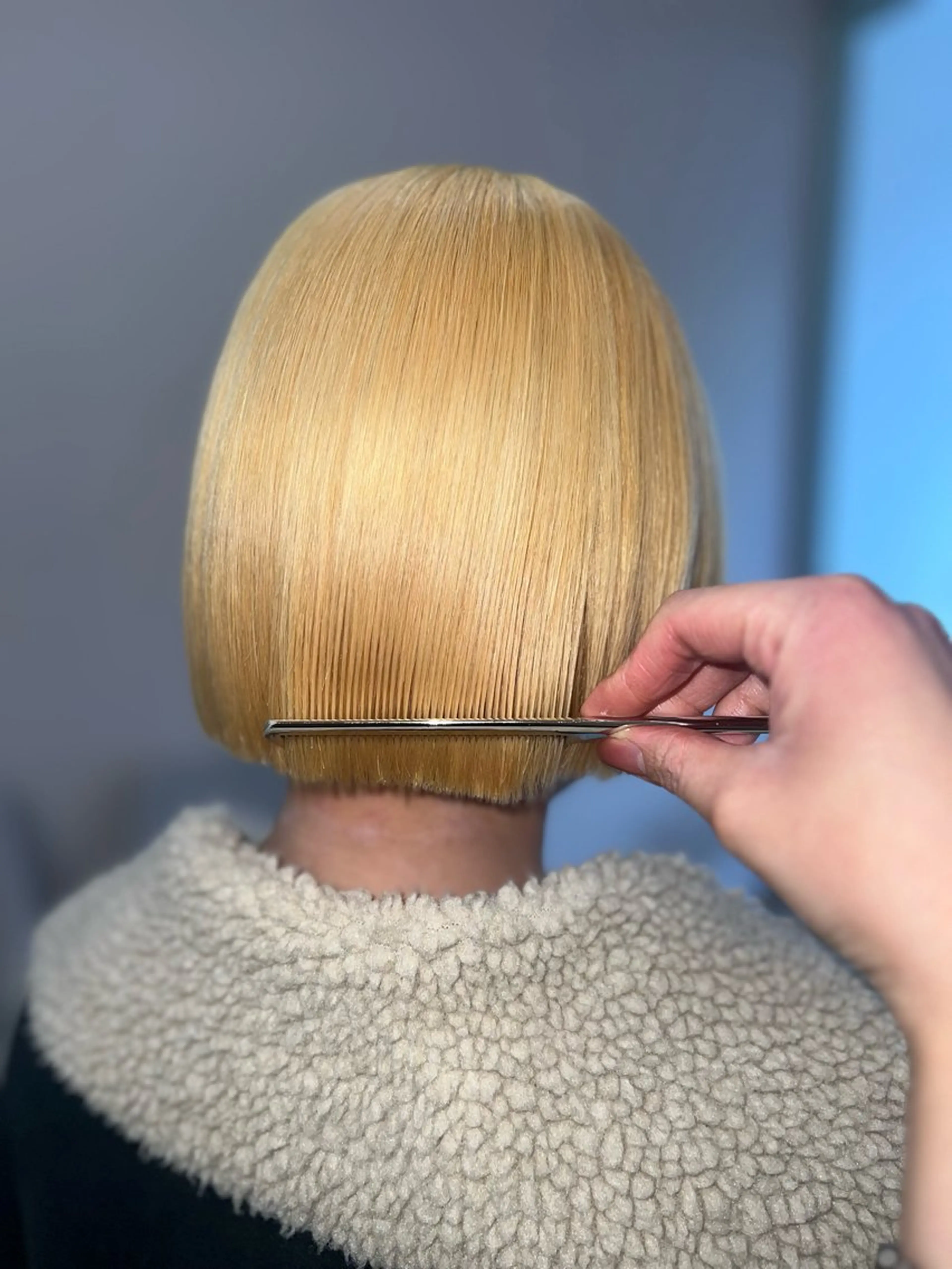 ミディアム カラー ヘアカラー トリートメント 岡山ハイトーン・ ルーツカラー/こもものヘアスタイル