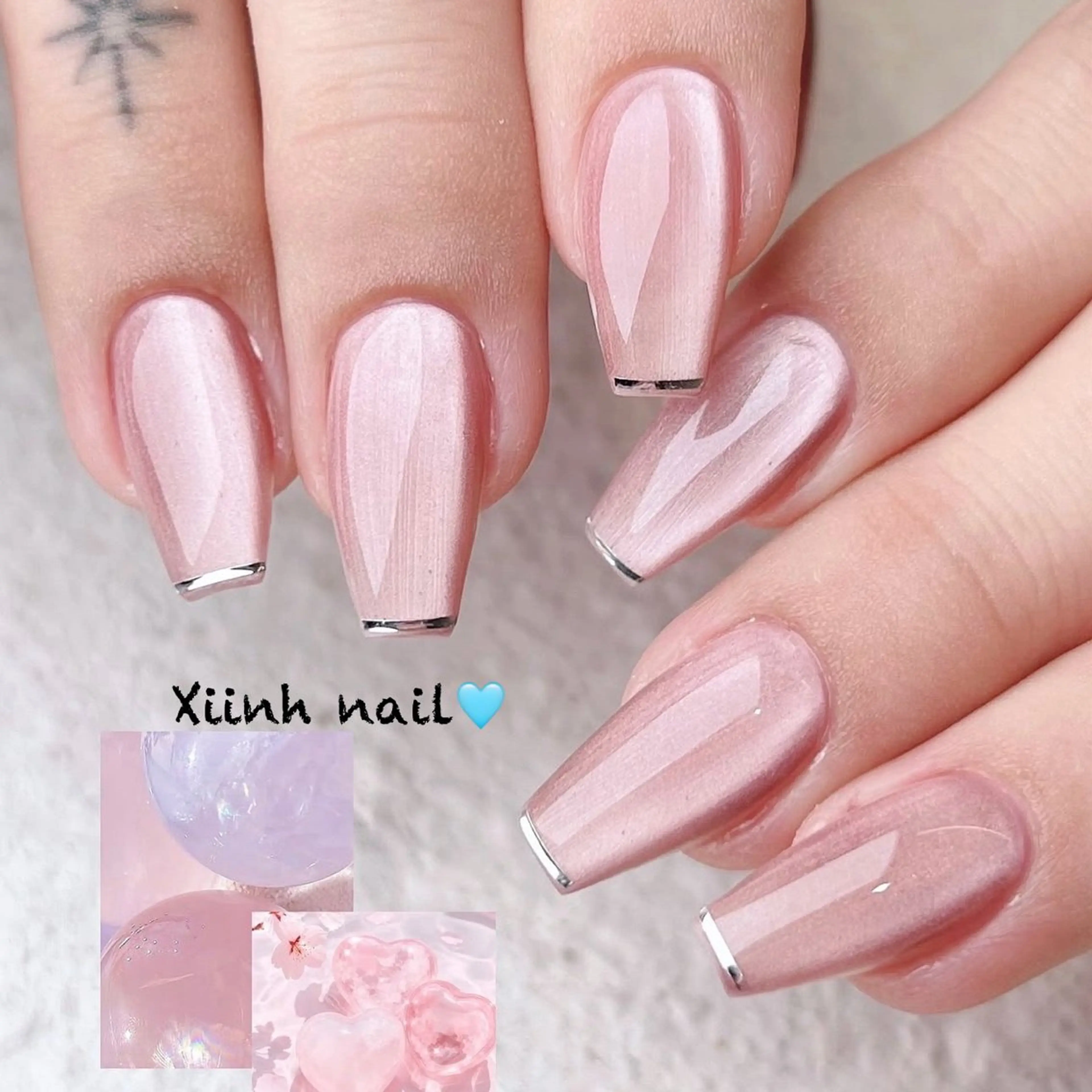 ネイル チークネイル 桜ネイル フットネイル ジェルネイル ハロウィン ハンドネイル XIINH NAIL SALONのネイルデザイン