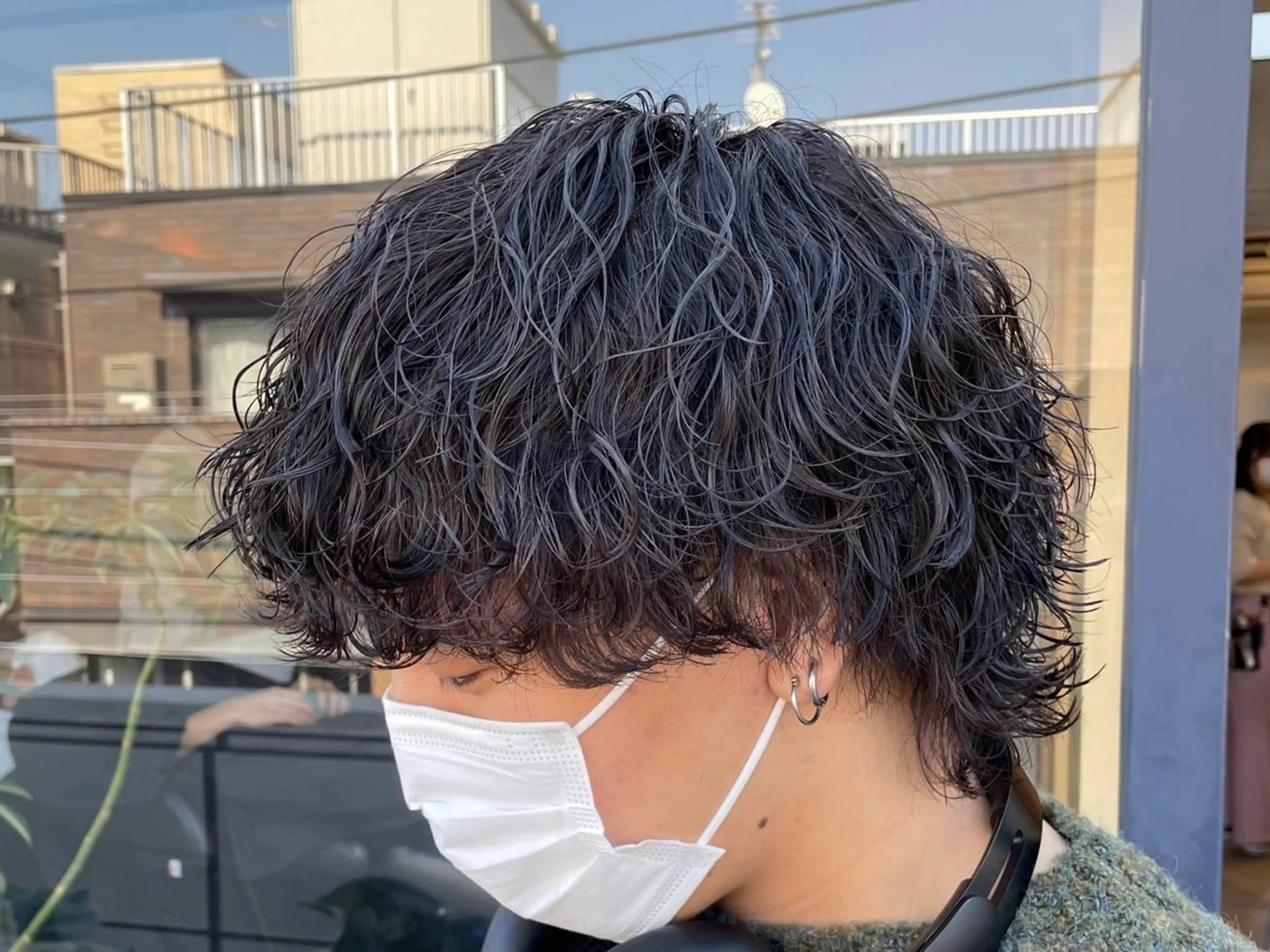 パーマ メンズ is by fifth所属・fifth 山中達也のヘアスタイル