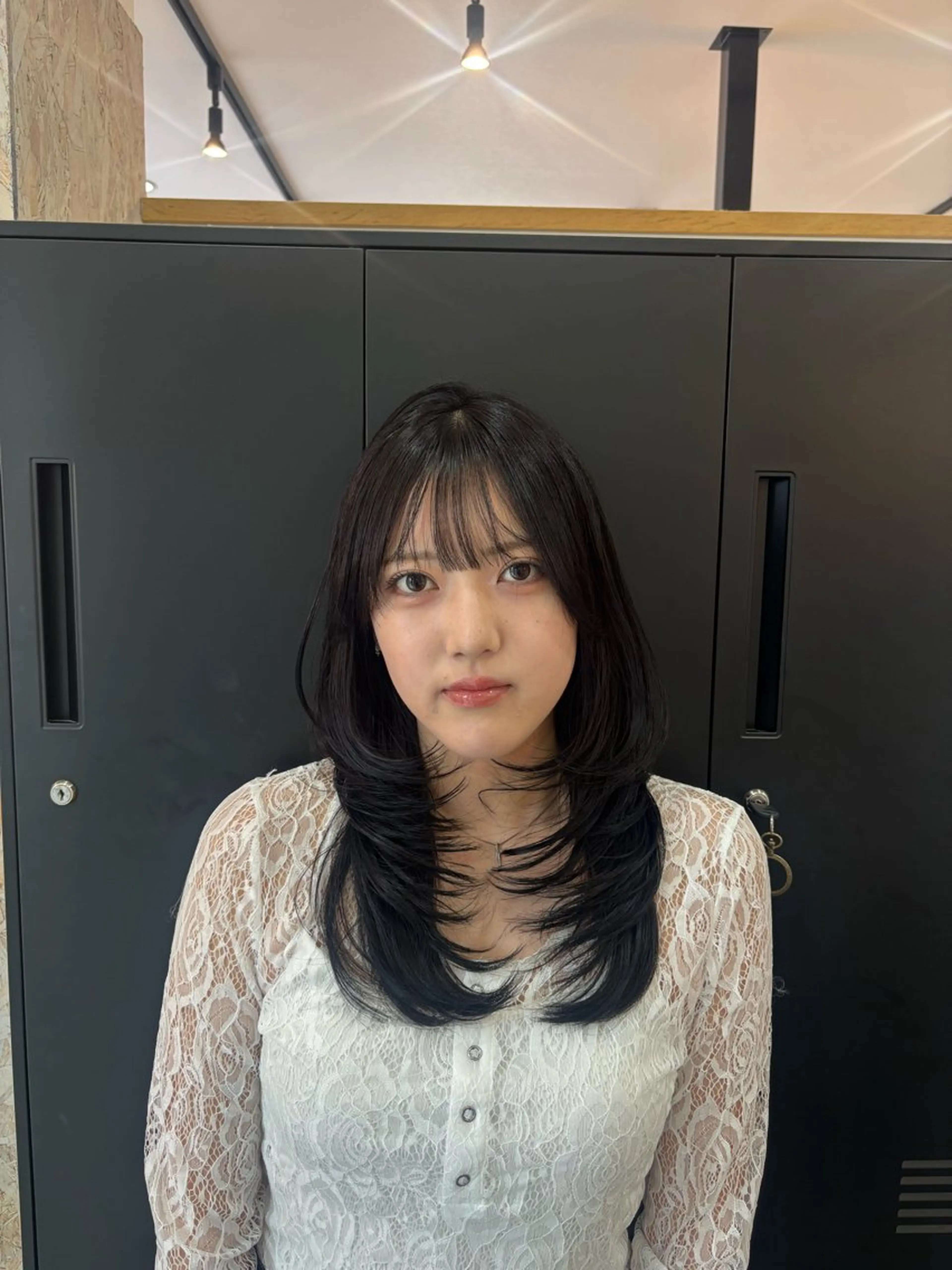 ロング カラー 韓国風ヘア カット ヘアカラー トリートメント MYRTLE Mifūのヘアスタイル