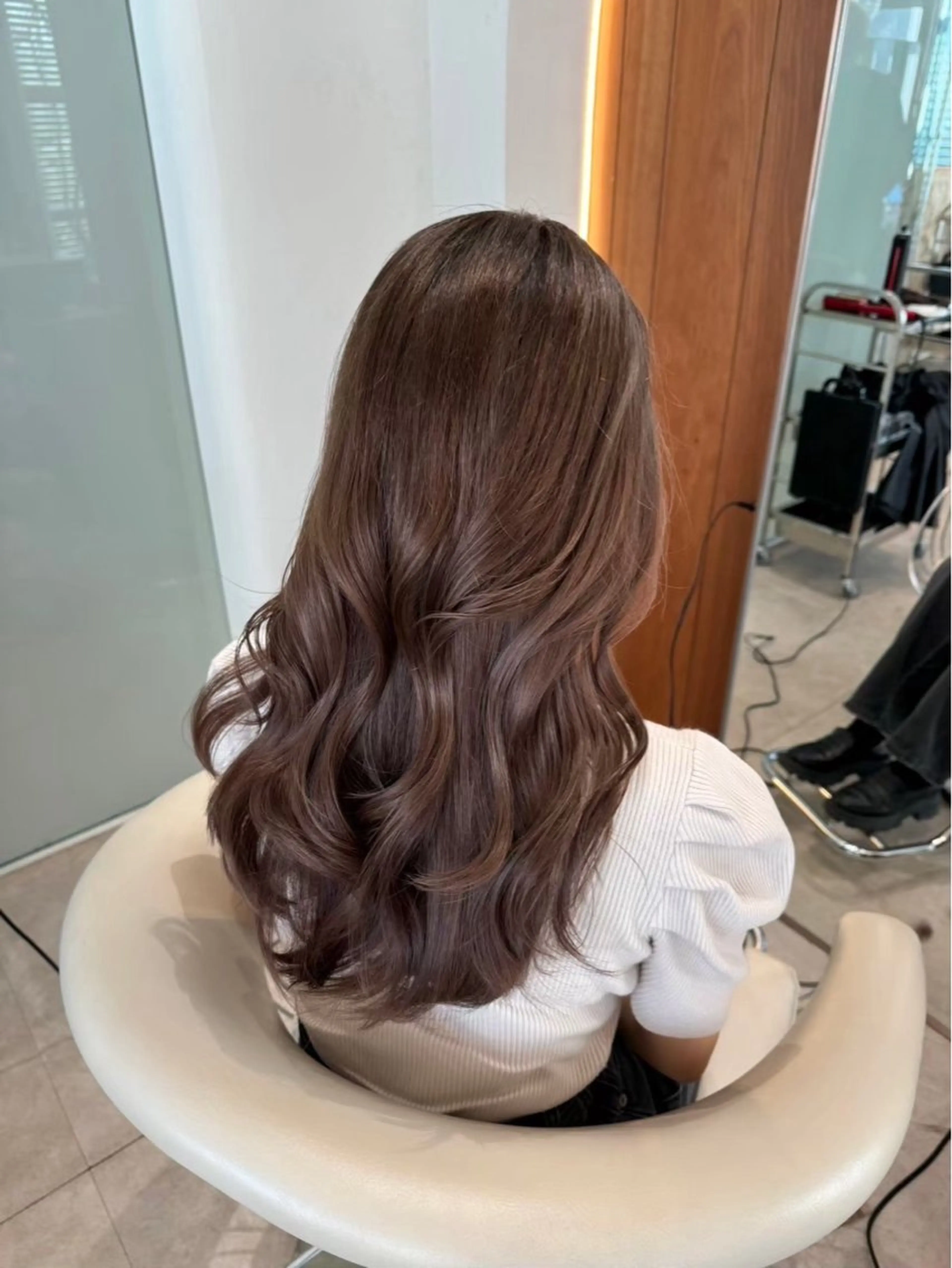 カラー ヘアカラー トリートメント 渋谷/韓国レイヤー 顔まわり特化マサキのヘアスタイル