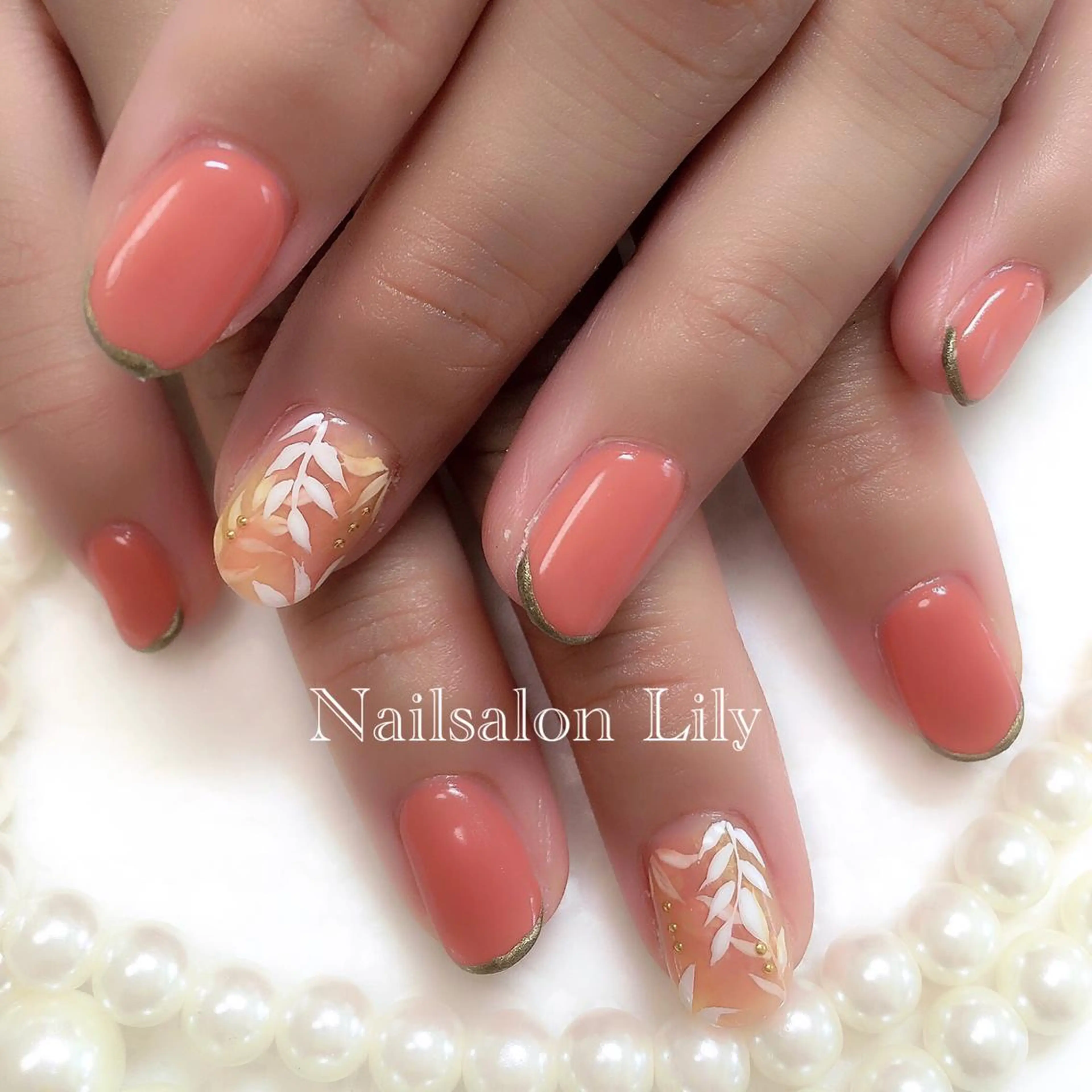 ネイル 夏ネイル Nailsalon Lilyのネイルデザイン