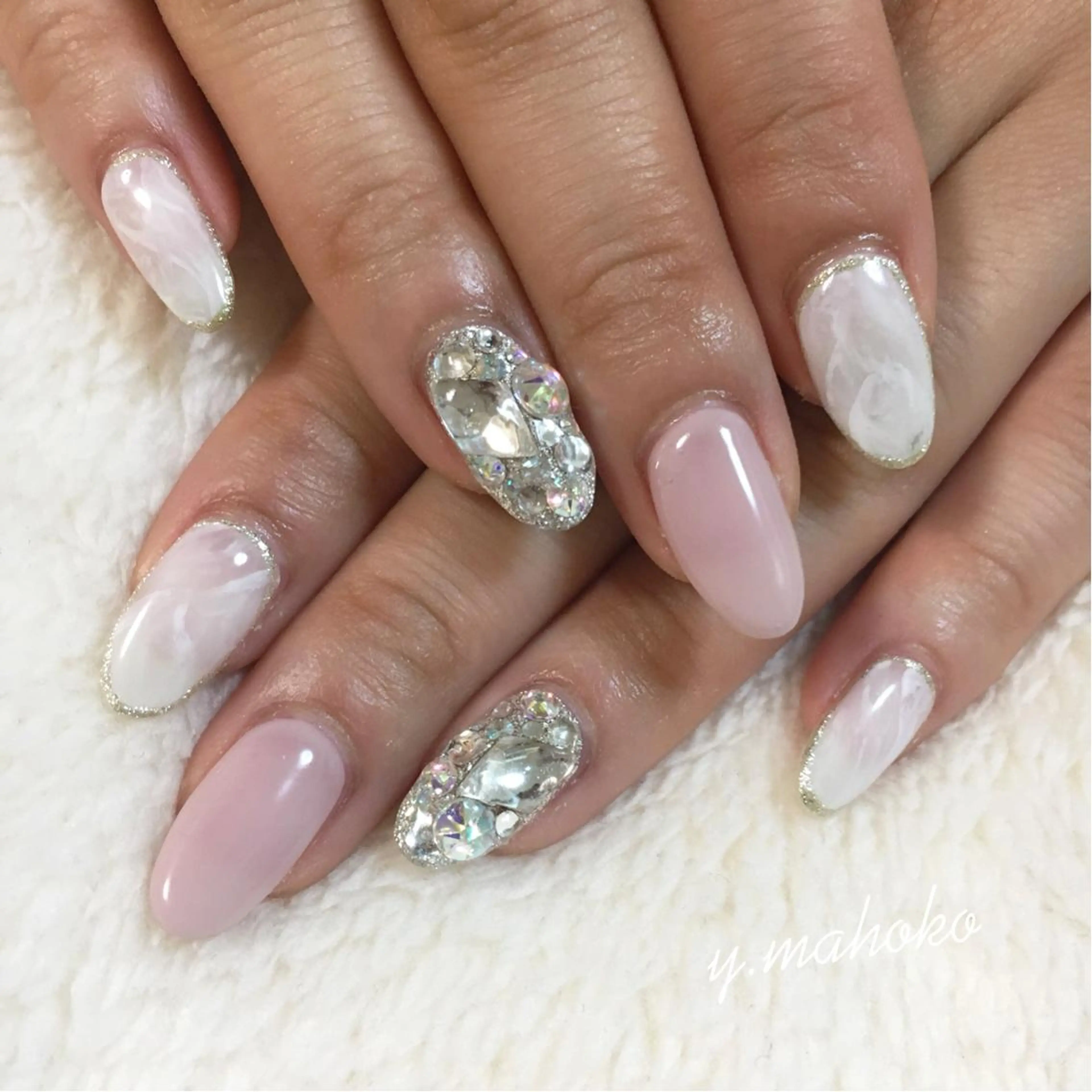 ネイル She nail studio 原宿所属・パラジェル有/ スカルプ/mahoのネイルデザイン