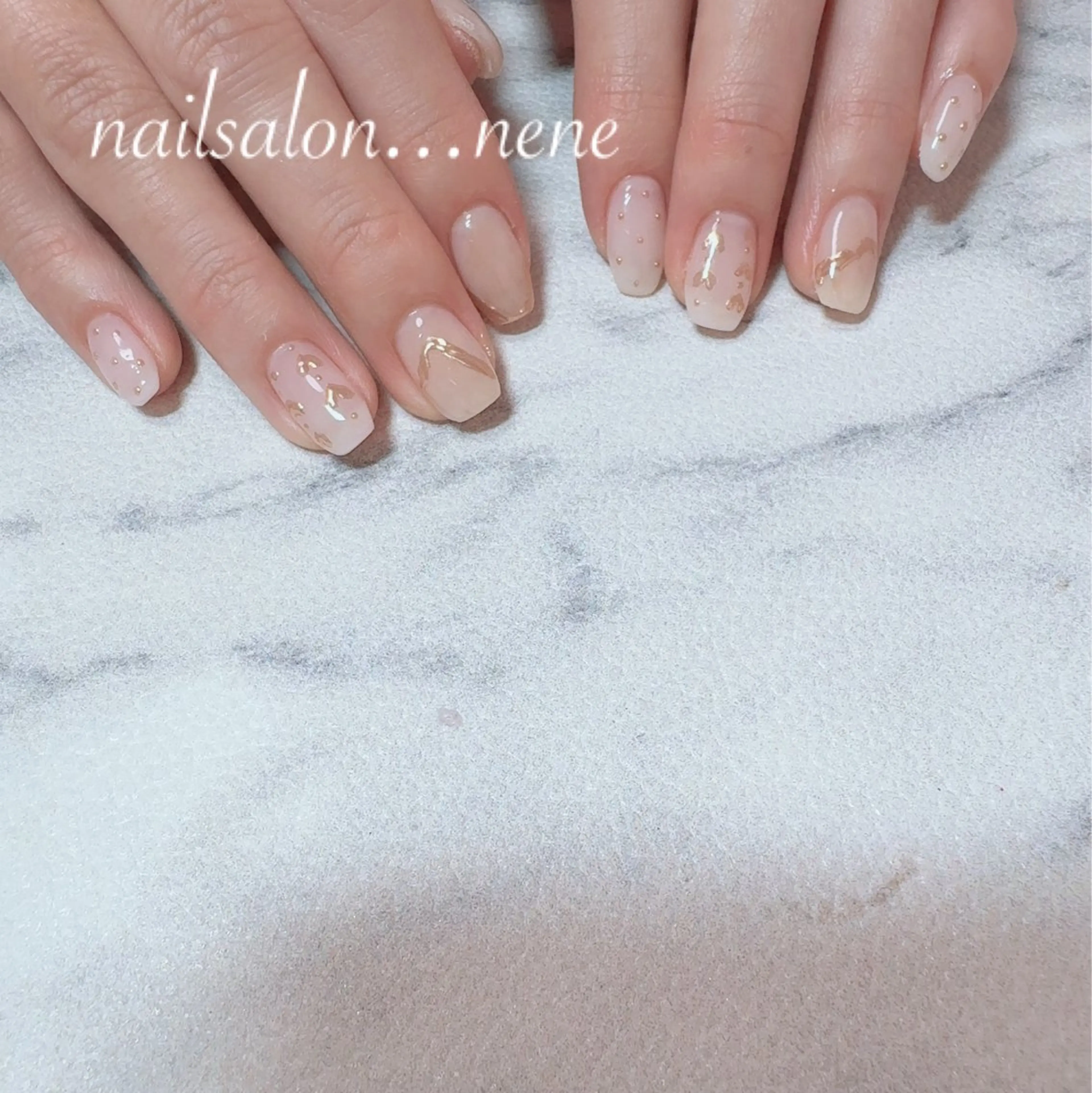 ネイル ミラーネイル nailsalon ...neneのネイルデザイン