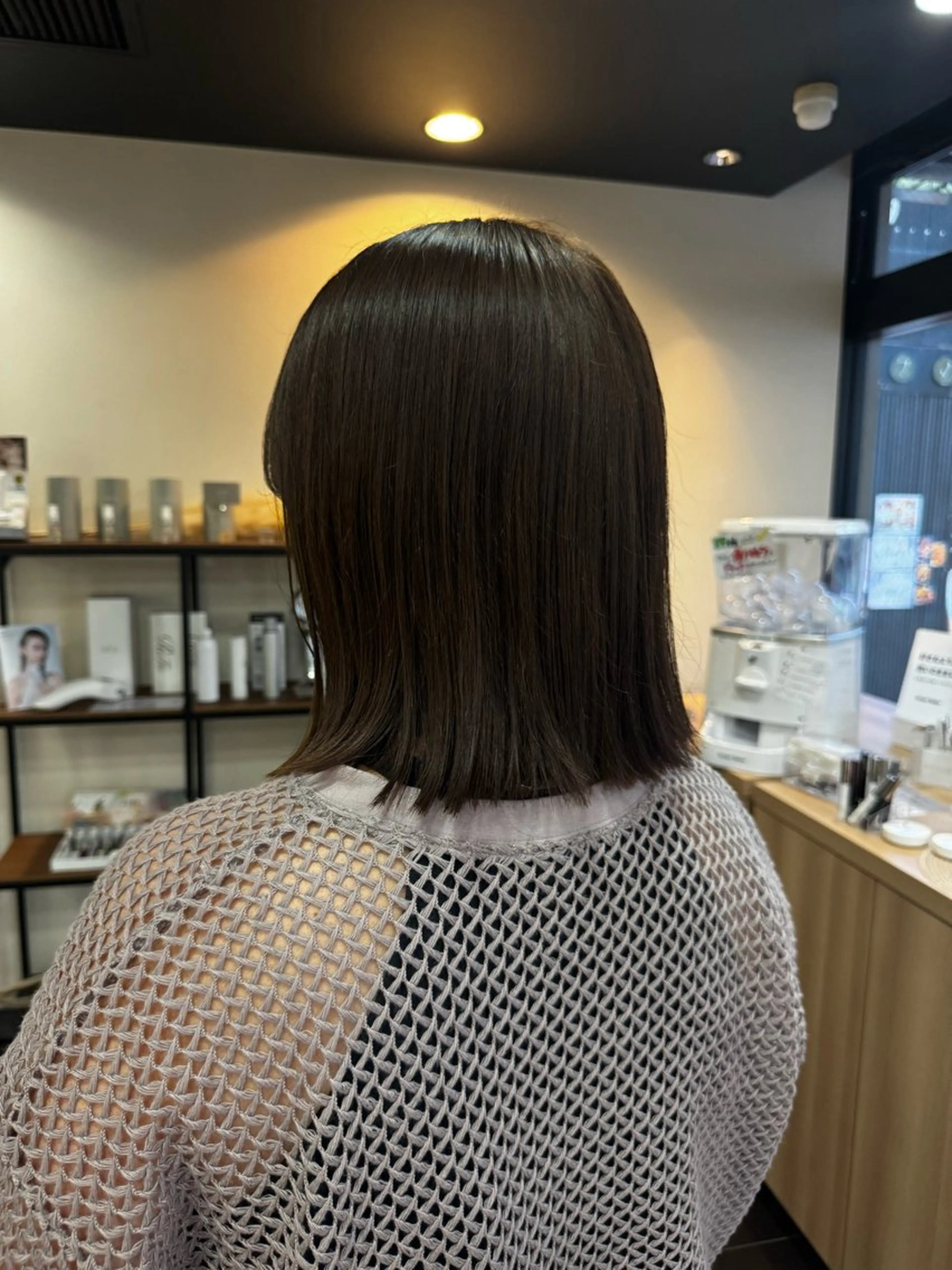 ミディアム ダブルカラーベージュ カラー/tuburaのヘアスタイル