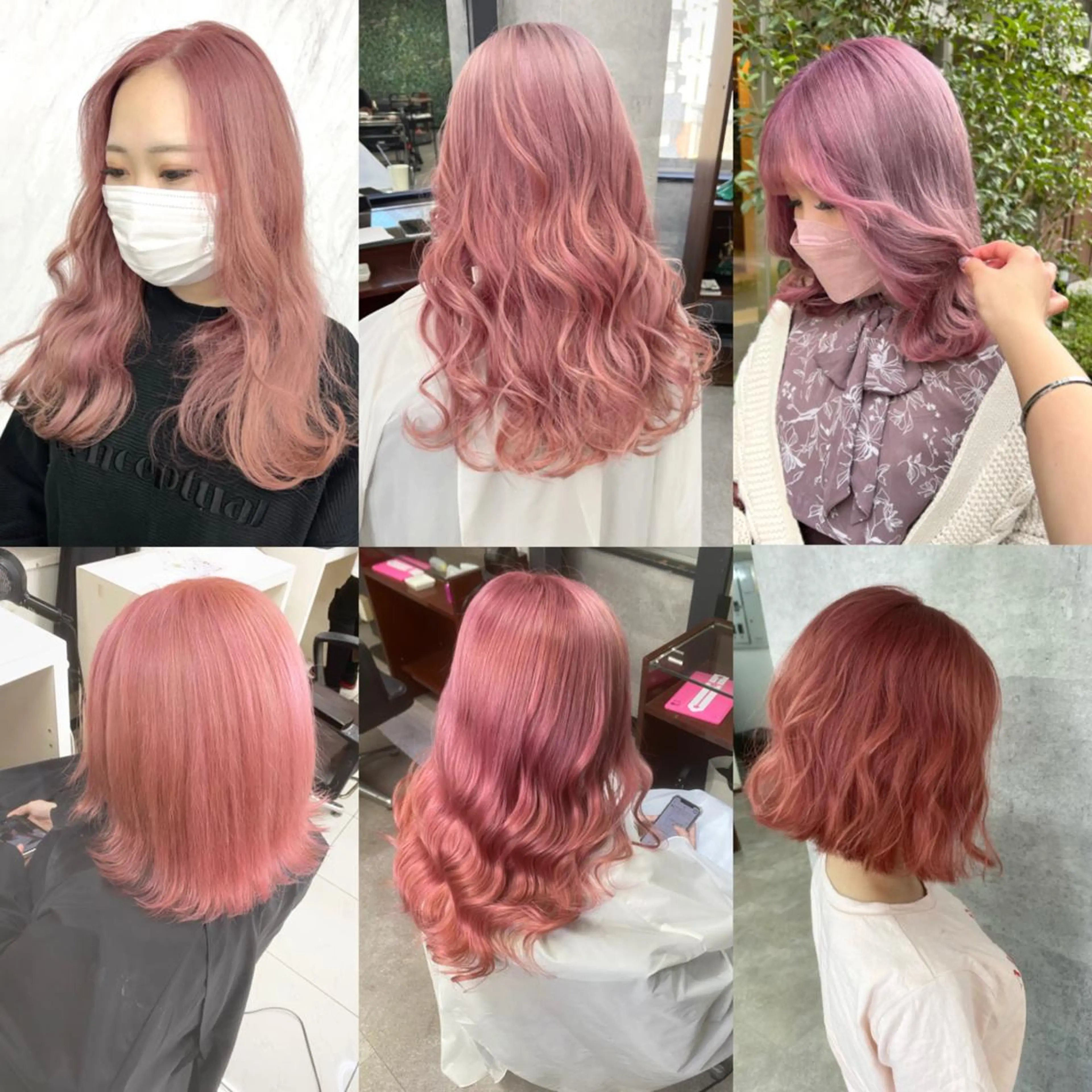 ロング カラー シールエクステ ハイトーンカラー エクステ シールエクステ特化 ハイトーン、NANAのヘアスタイル