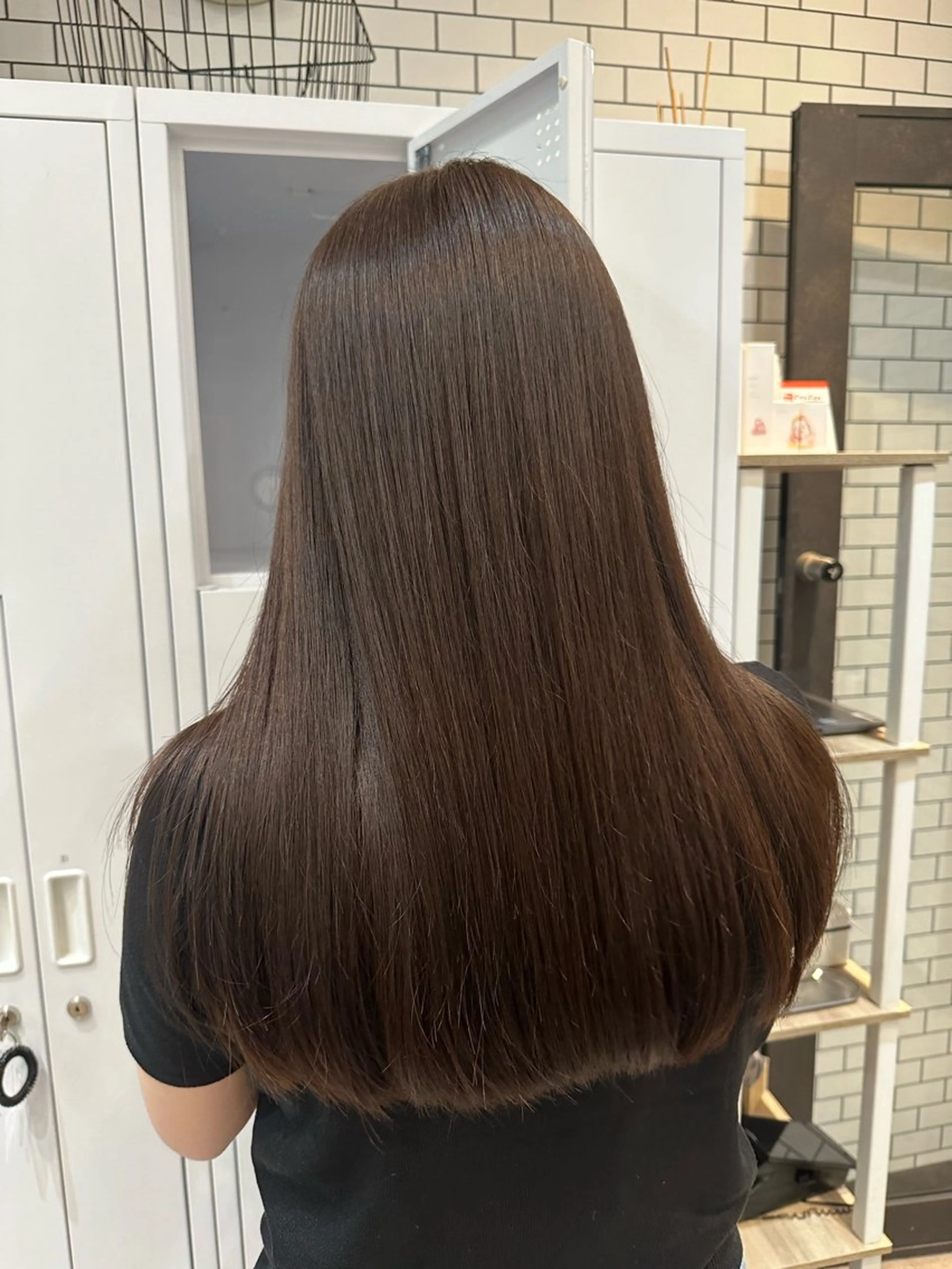 ロング 縮毛矯正 トリートメント Sara newi 🎀透明感🎀のヘアスタイル