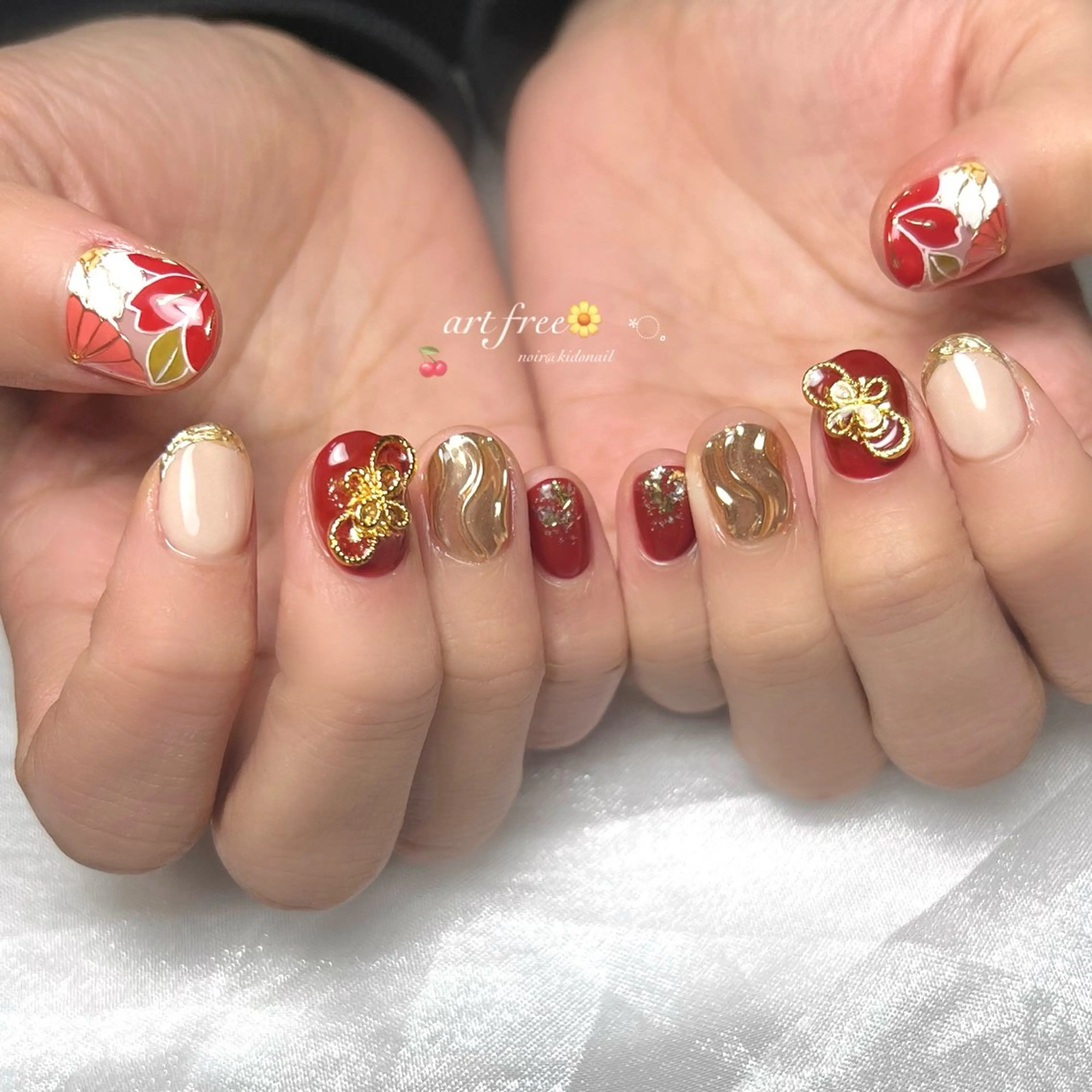 ネイル noir（ﾉｱｰﾙ） 豊田・岡崎￤airiのネイルデザイン