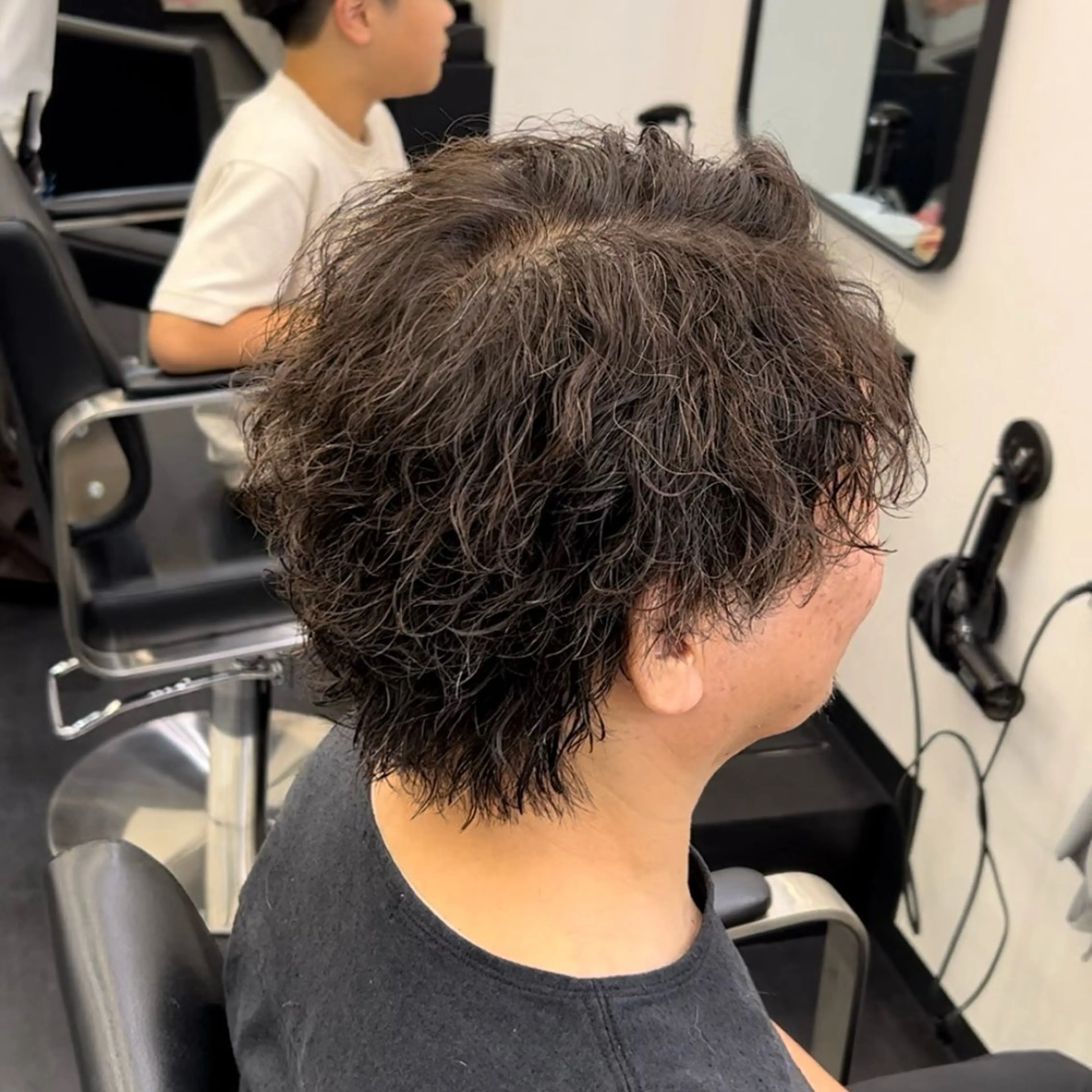 ミディアム パーマ メンズ 👹メンズ鬼特化 /赤池琉👹のヘアスタイル