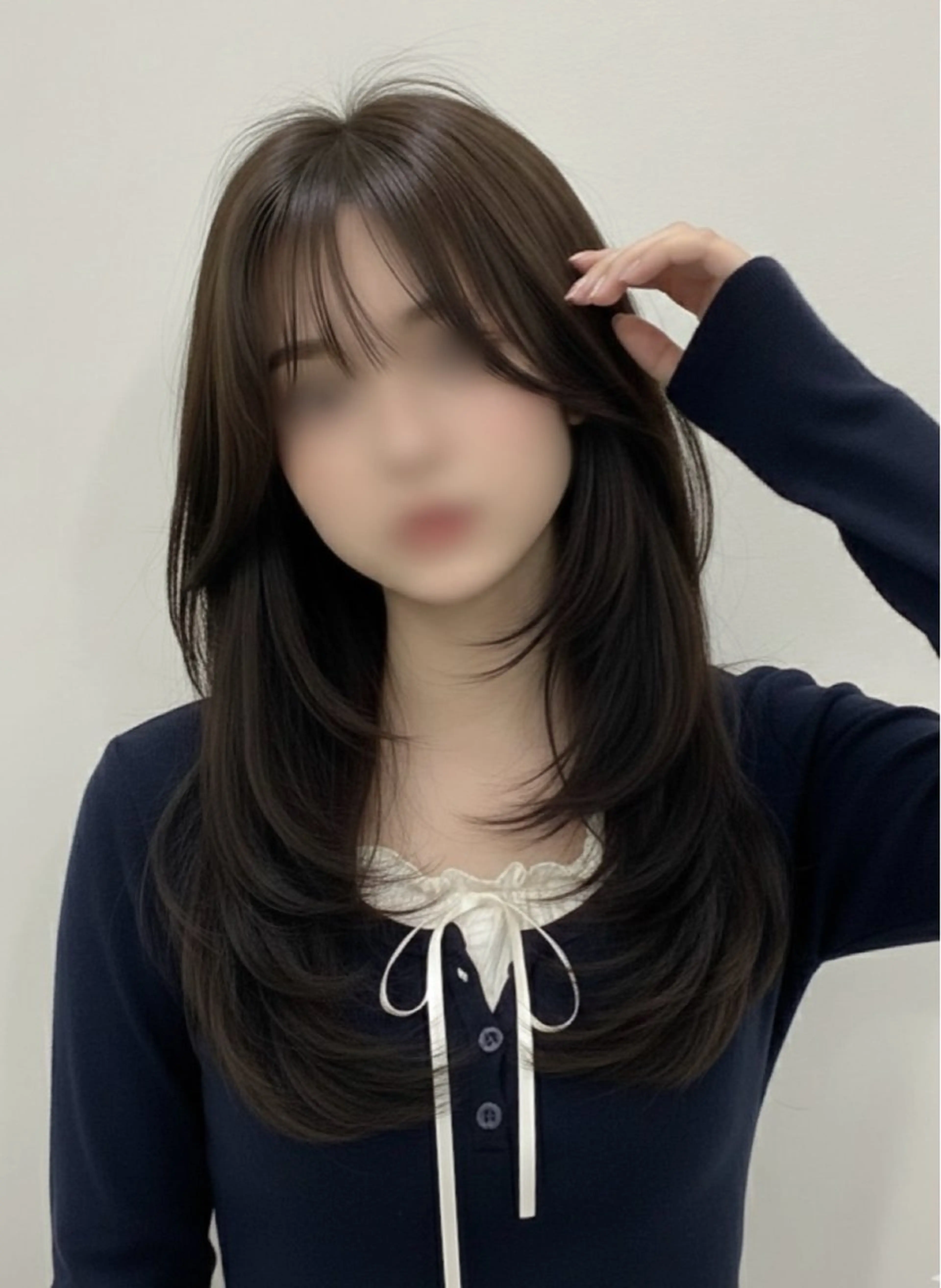 ロング 渋谷/ハッシュ レイヤーカット/会田のヘアスタイル