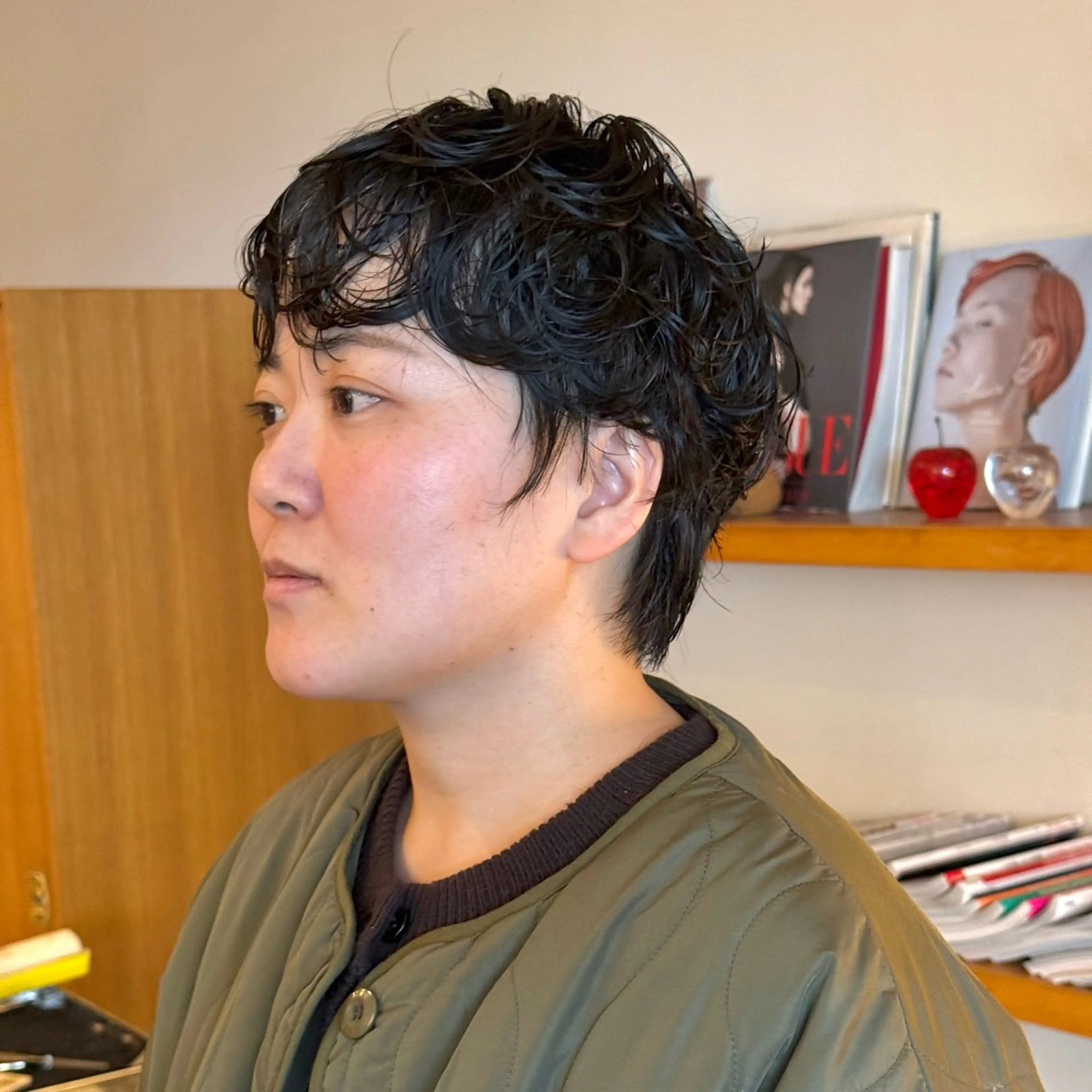 ショート パーマ ショートヘア カット パーマ トリートメント hair  space Syrup所属・レディースパーマ/ 合田  有一朗のヘアスタイル