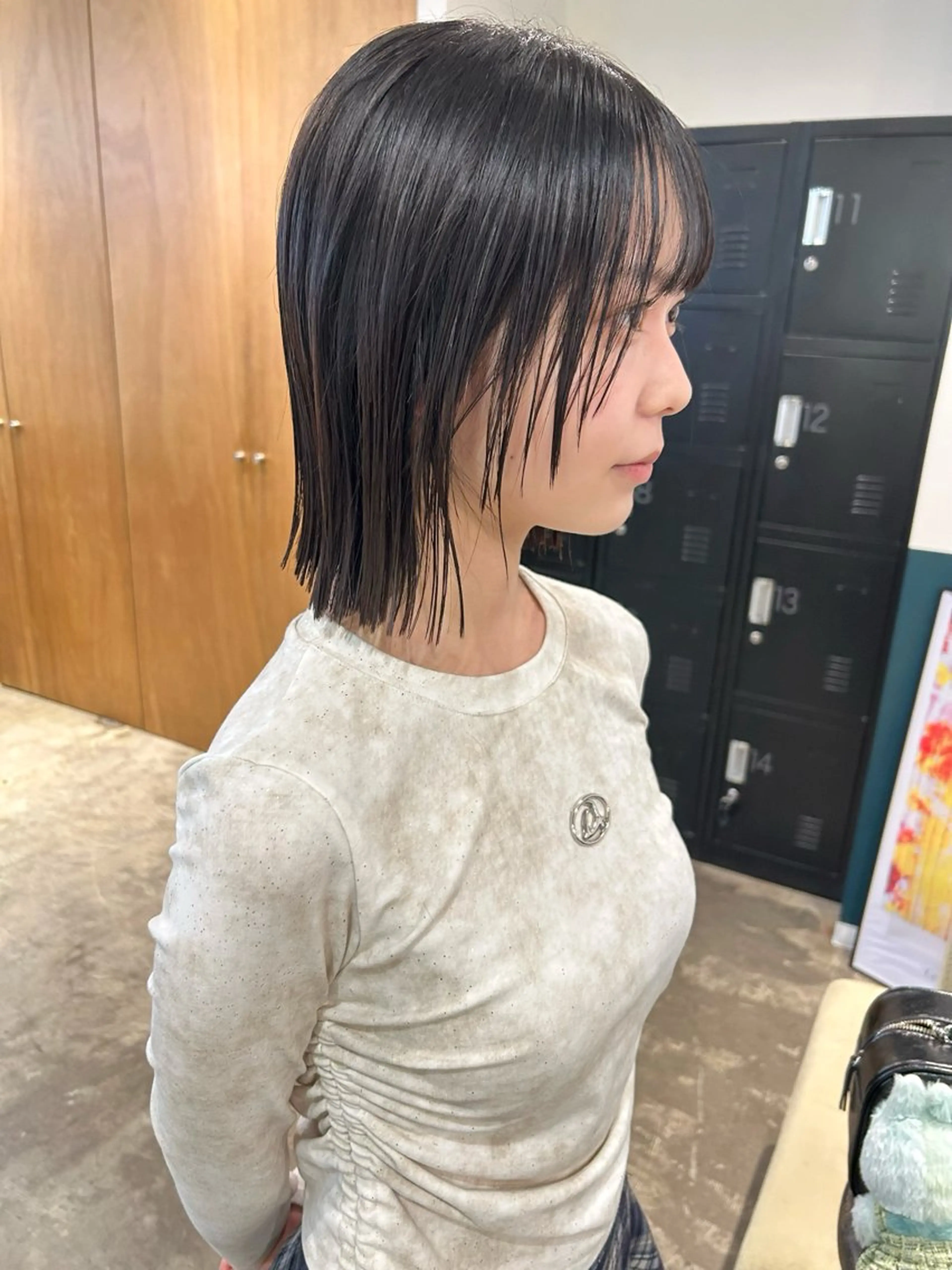 ショート ボブ 顔周りカット レイヤーカット カット カラーリスト菅野 竜矢🌈のヘアスタイル