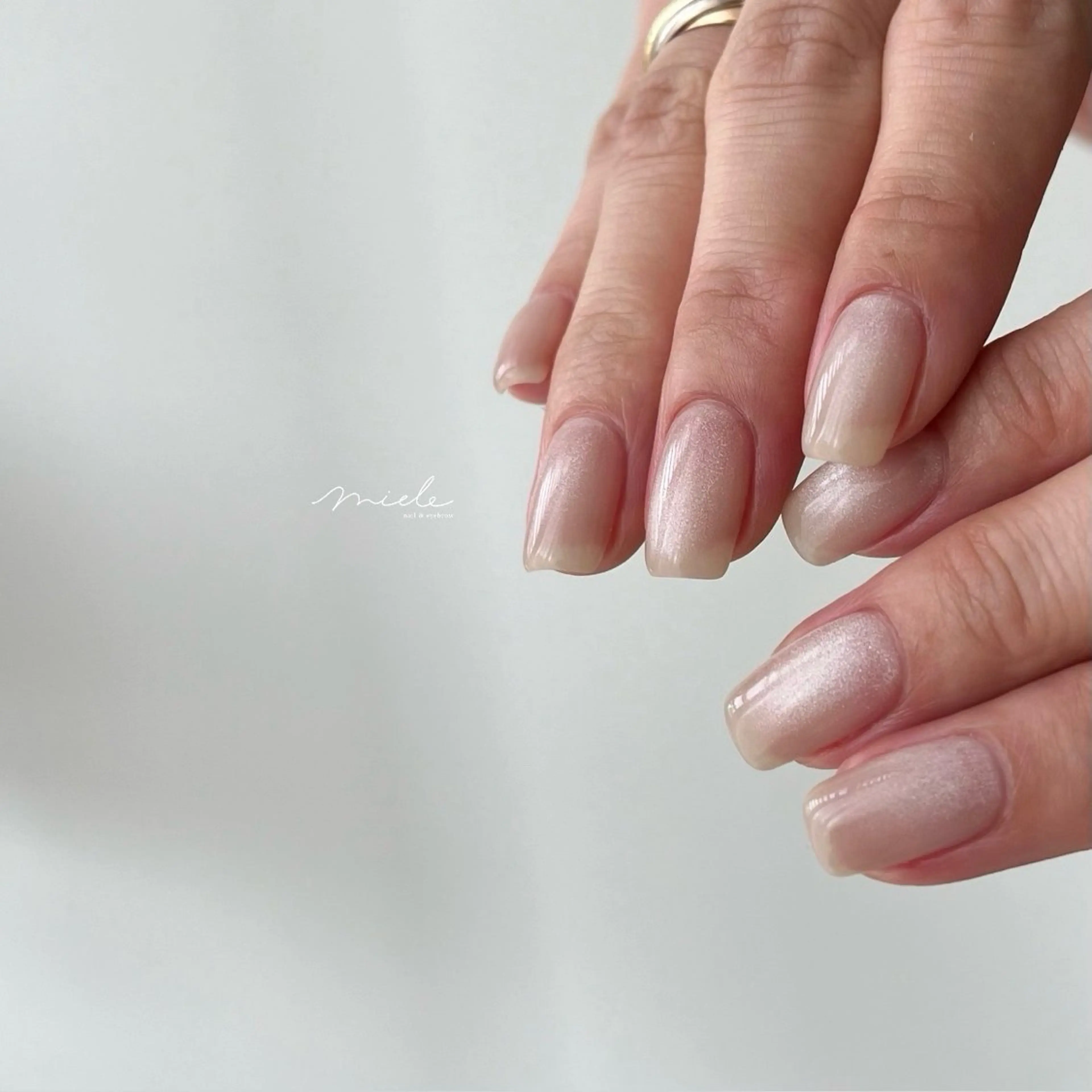 ネイル ハンドネイル miele【ミエレ】 シンプル一癖のネイルデザイン