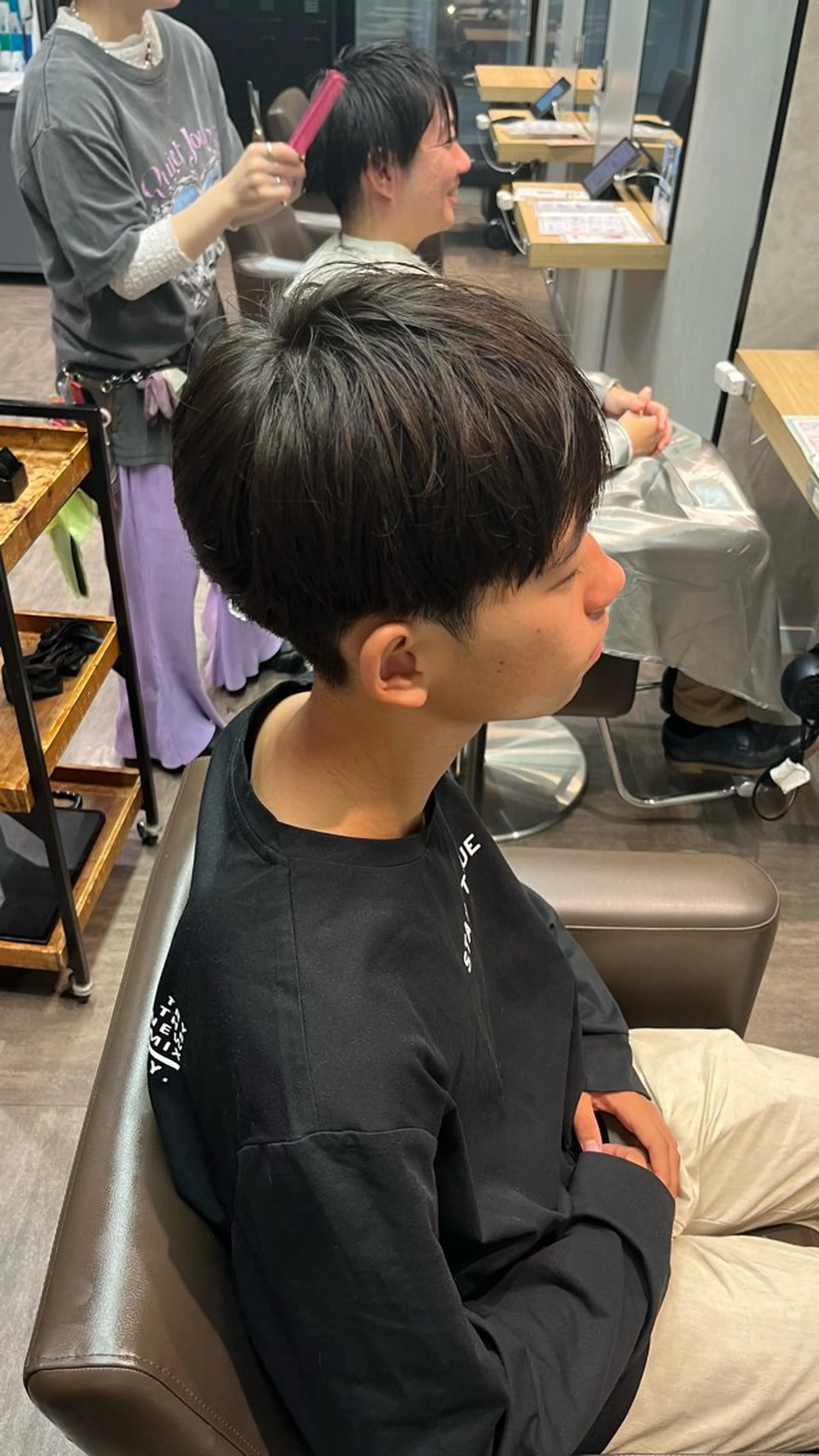 メンズ メンズカット パーマ飯野友喜のヘアスタイル