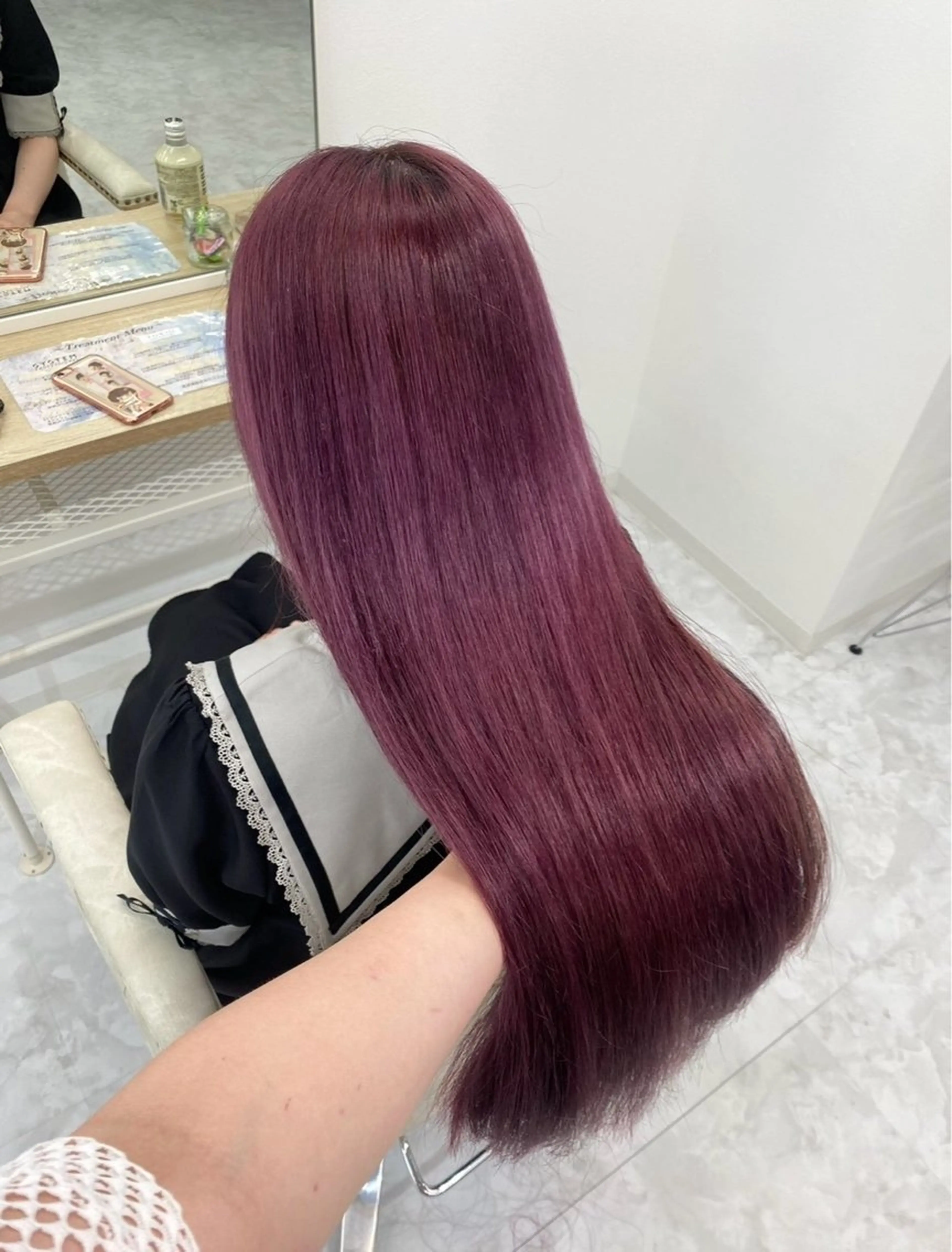 カラー ⭐️ハイトーン⭐️ 💕SAKURA💕のヘアスタイル