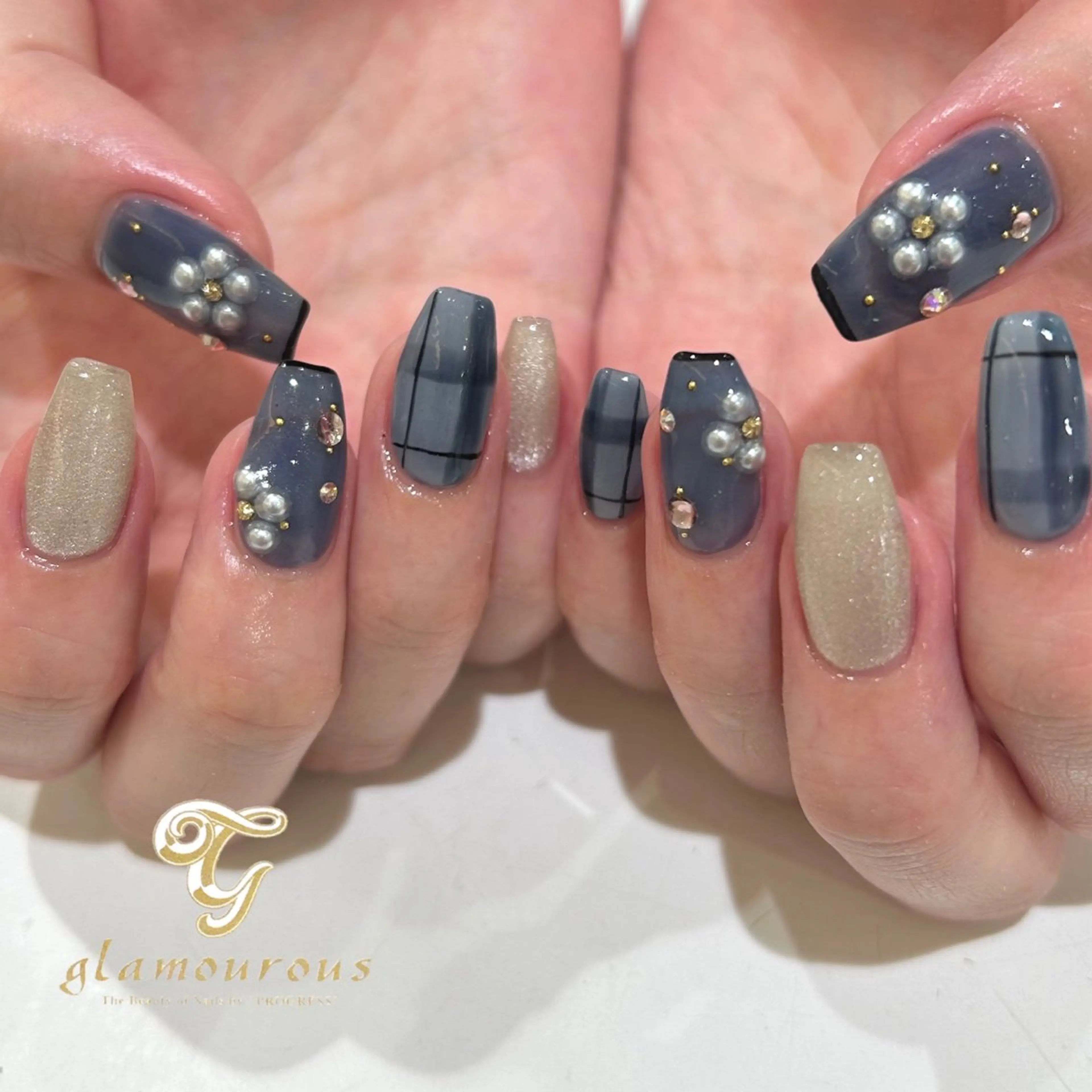 ネイル ハンドネイル 野島 千夏のネイルデザイン