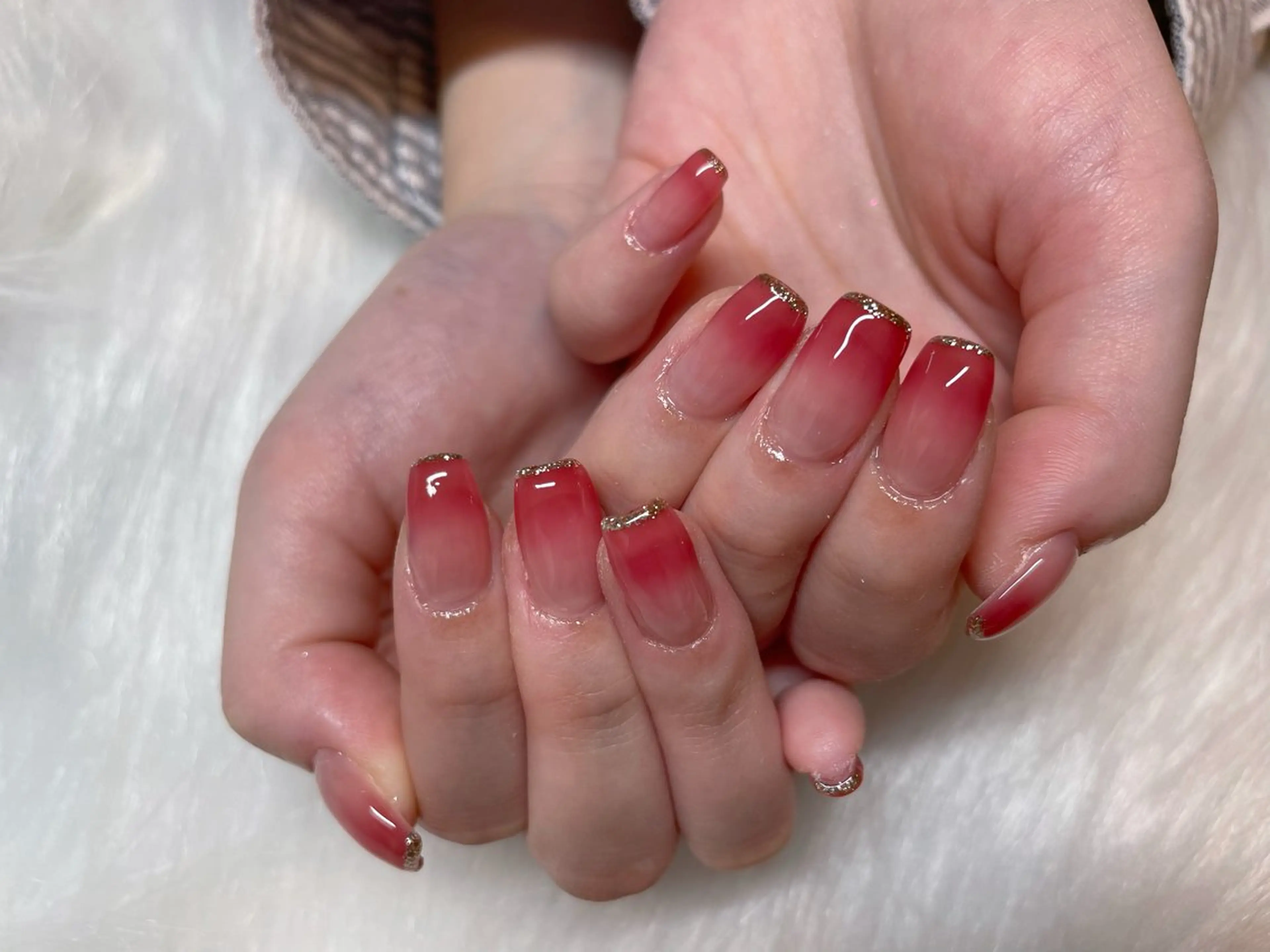 ネイル ラメ(グリッター) ハンドネイル エン Nail salonのネイルデザイン