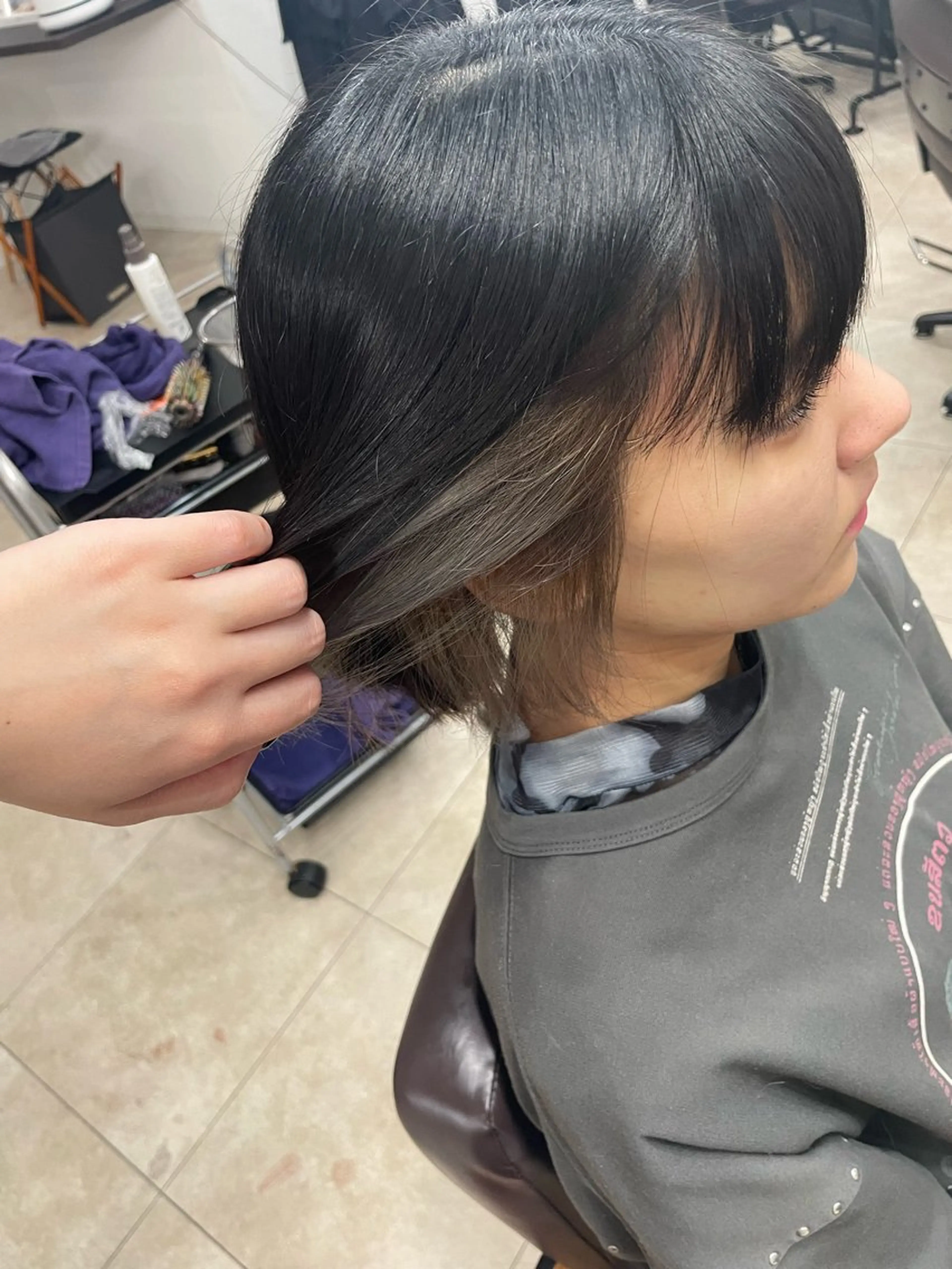 ショート _WHITE京橋店 佐伯 碧のヘアスタイル