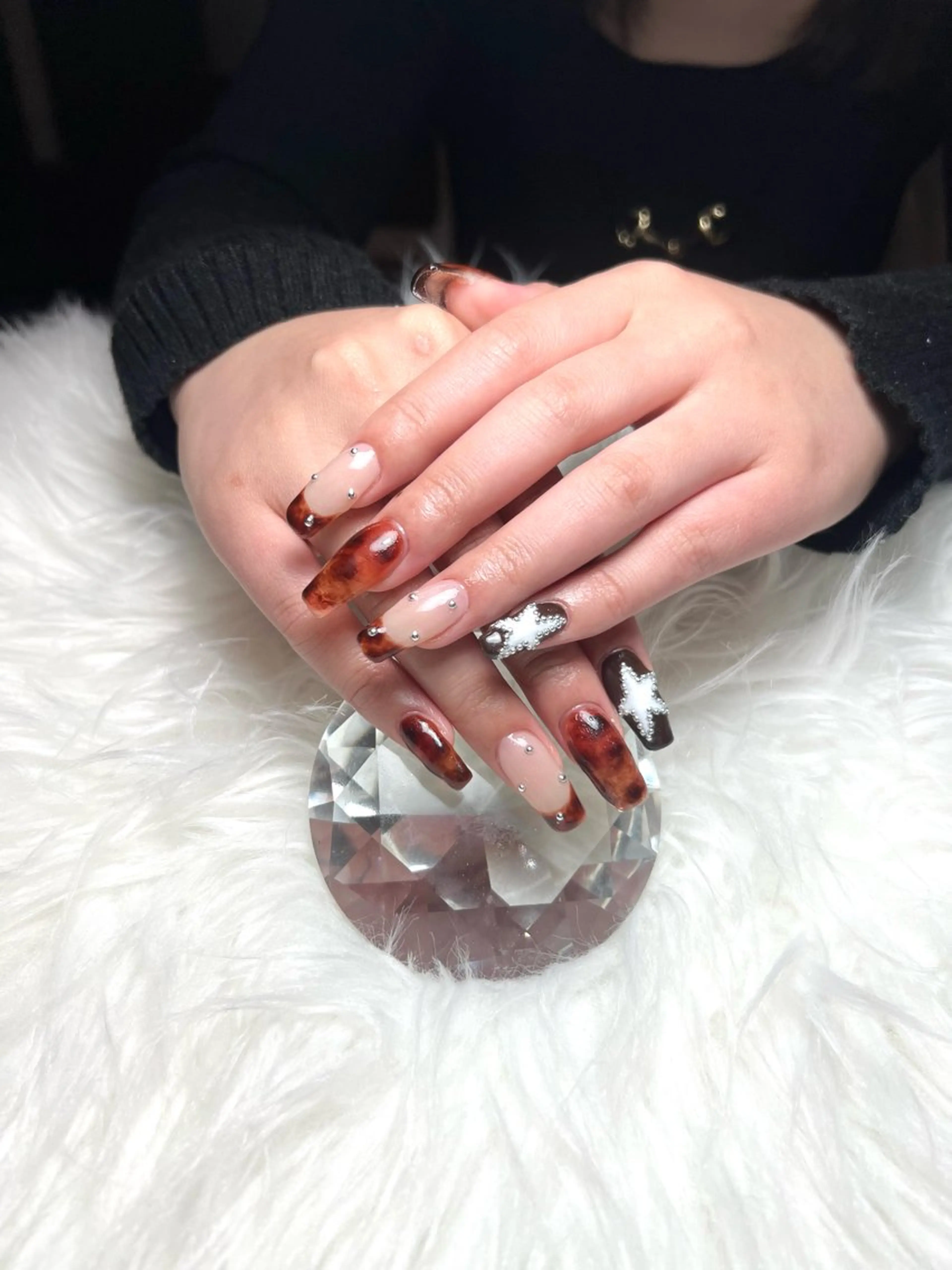 ネイル ハンドネイル 井尻 紗菜のネイルデザイン