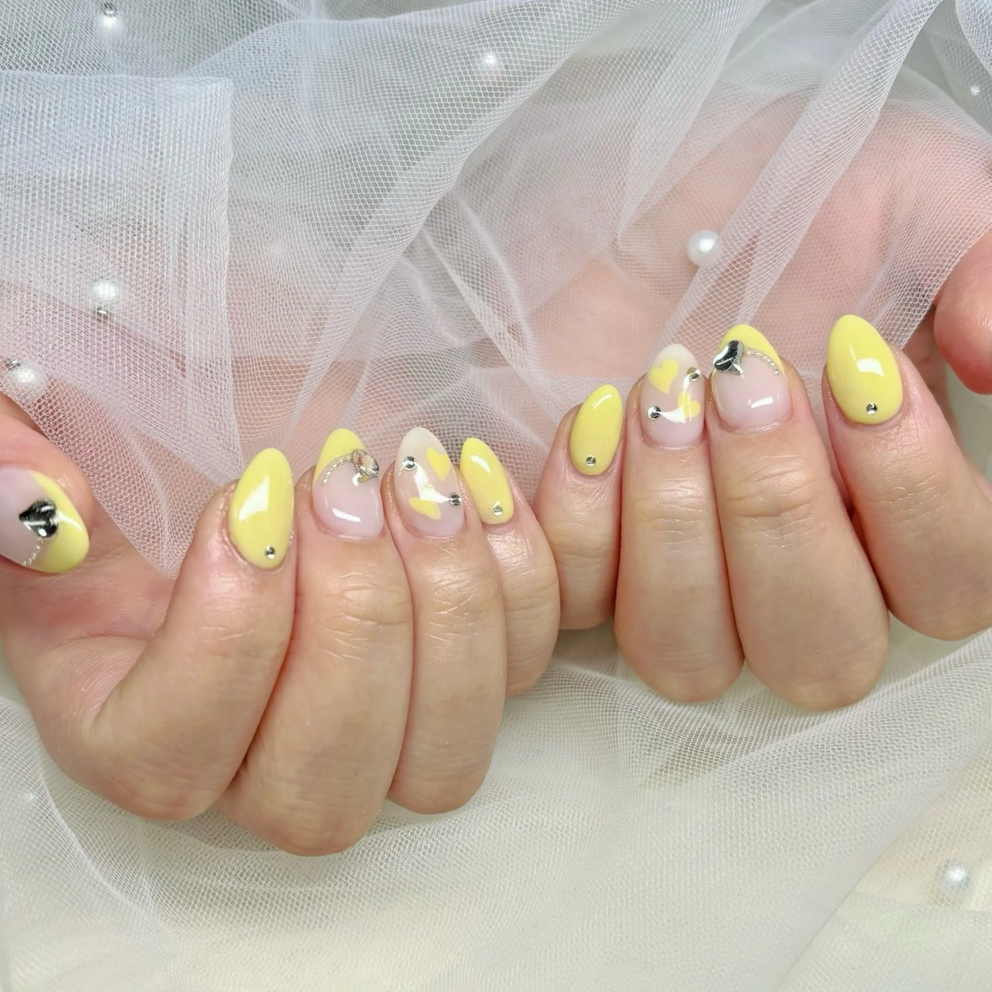 ネイル ハンドネイル Yuna🩵 RE:N.Nailのネイルデザイン