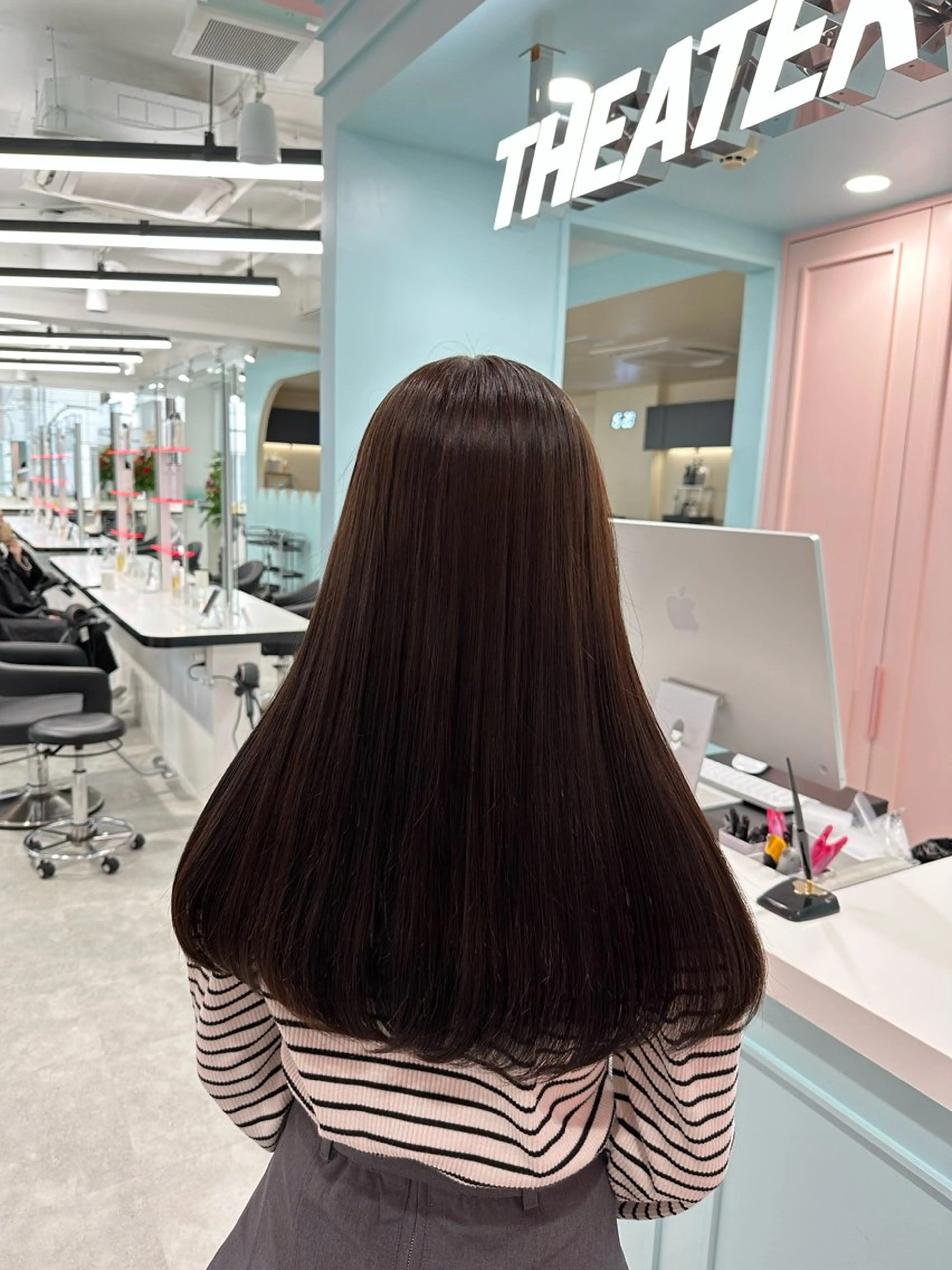 セミロング ヘアカラー トリートメント Wカラー/暖色/べ ージュりく©︎🐝のヘアスタイル