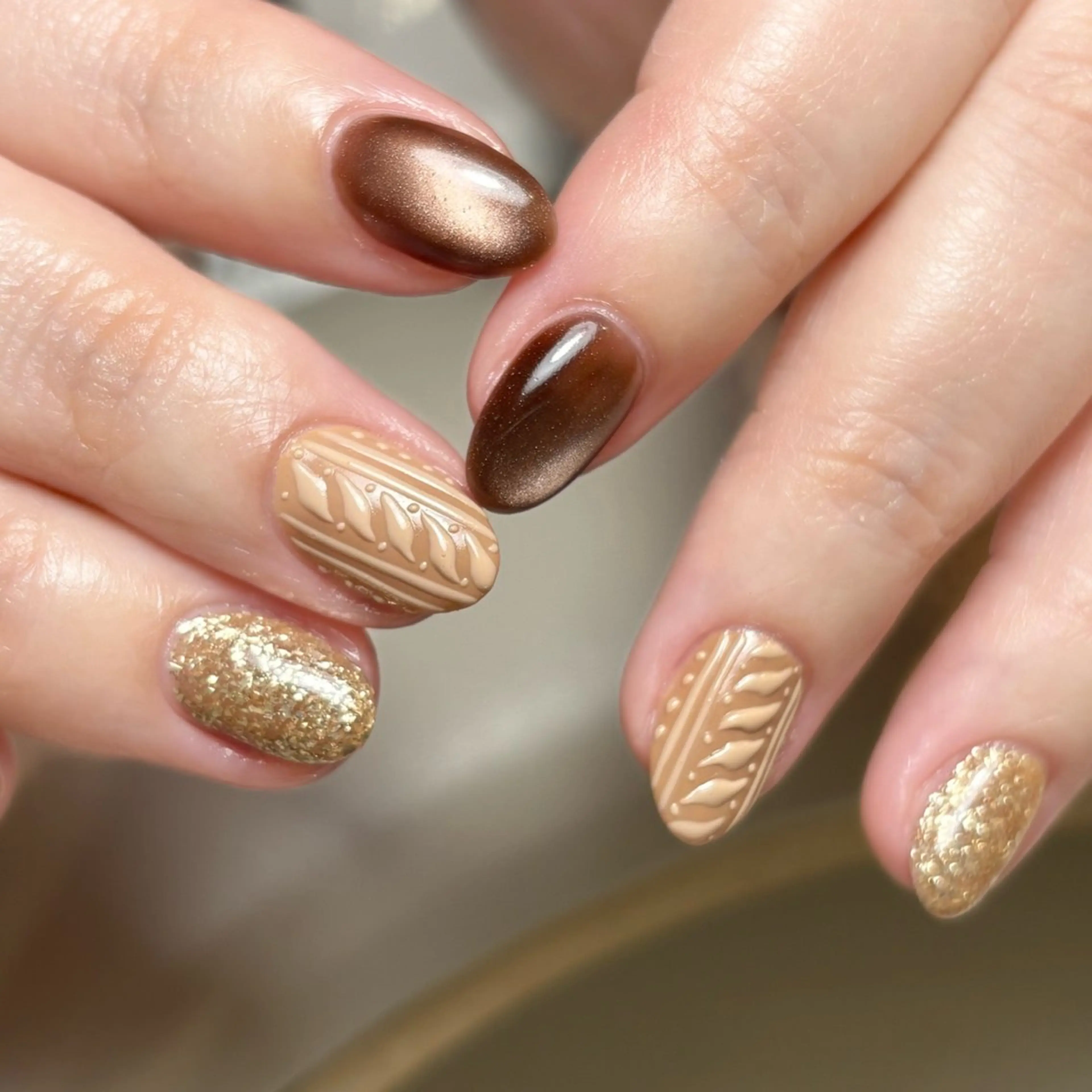 ネイル ハンドネイル r'e blanc wakaのネイルデザイン