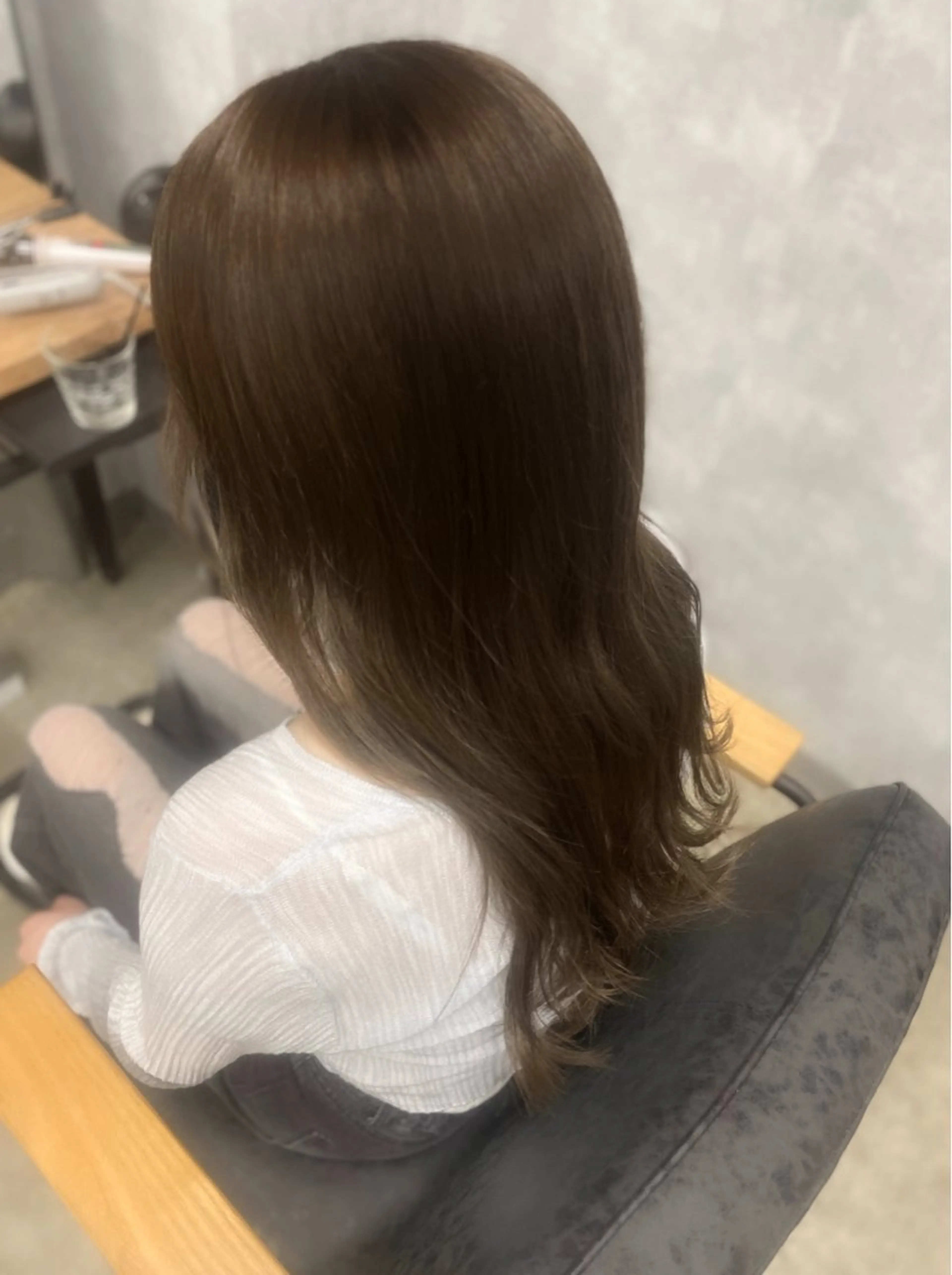 セミロング 🩵Lutia新宿 ヒイラギ🩵のヘアスタイル