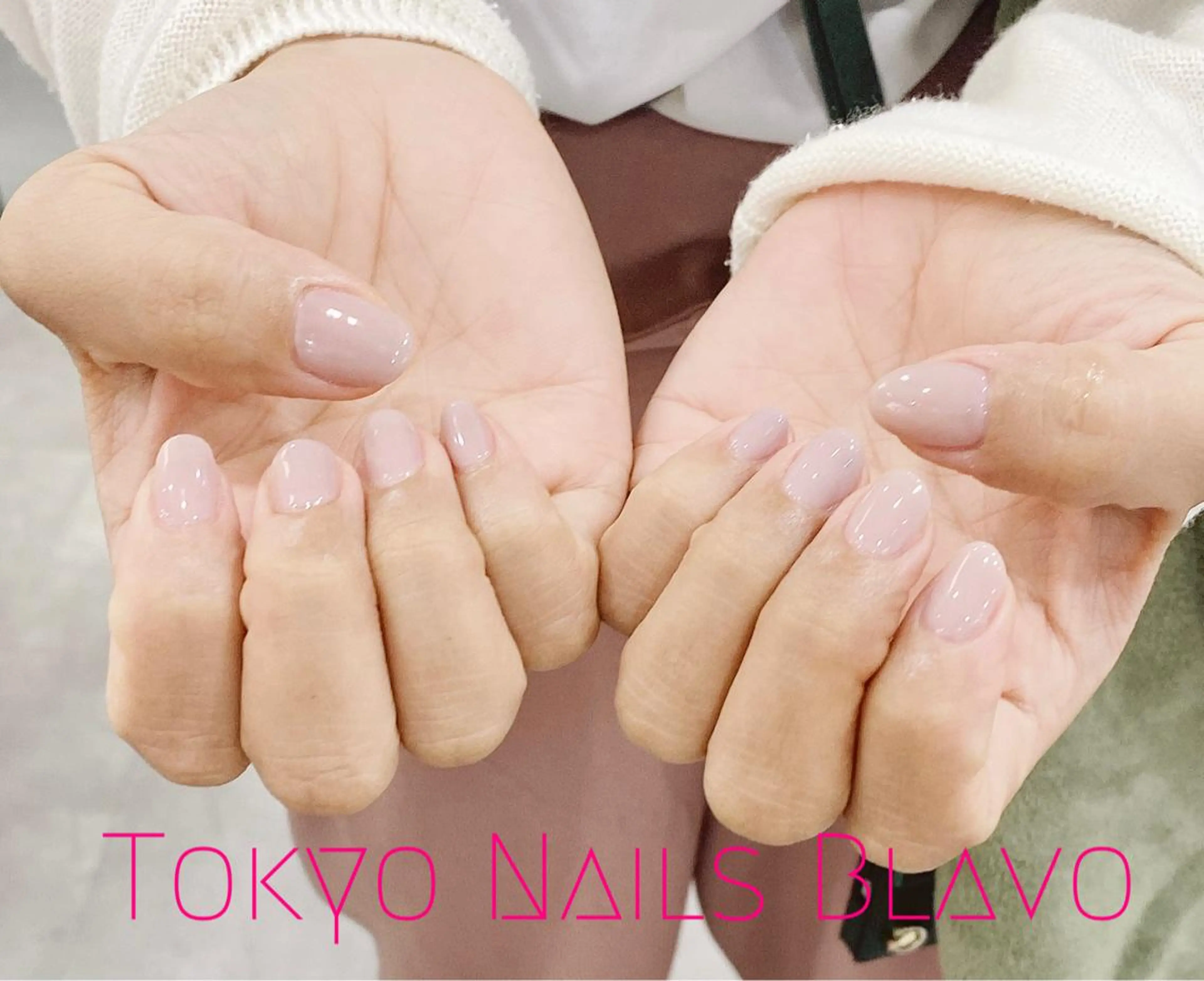 ネイル ワンカラーネイル T.N.B 山本陽子のネイルデザイン