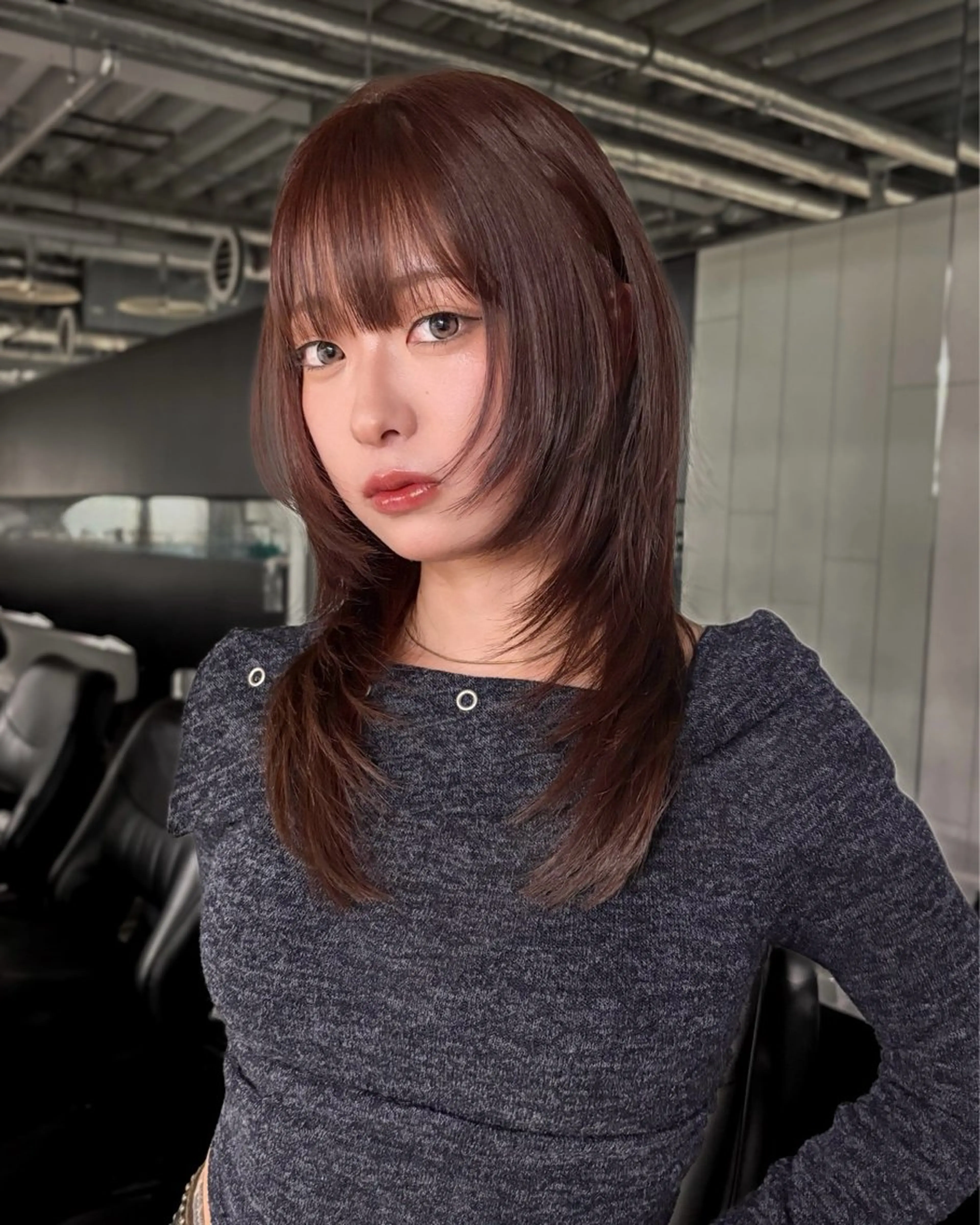 ロング レイヤー/パーマ 特化/yumeのヘアスタイル