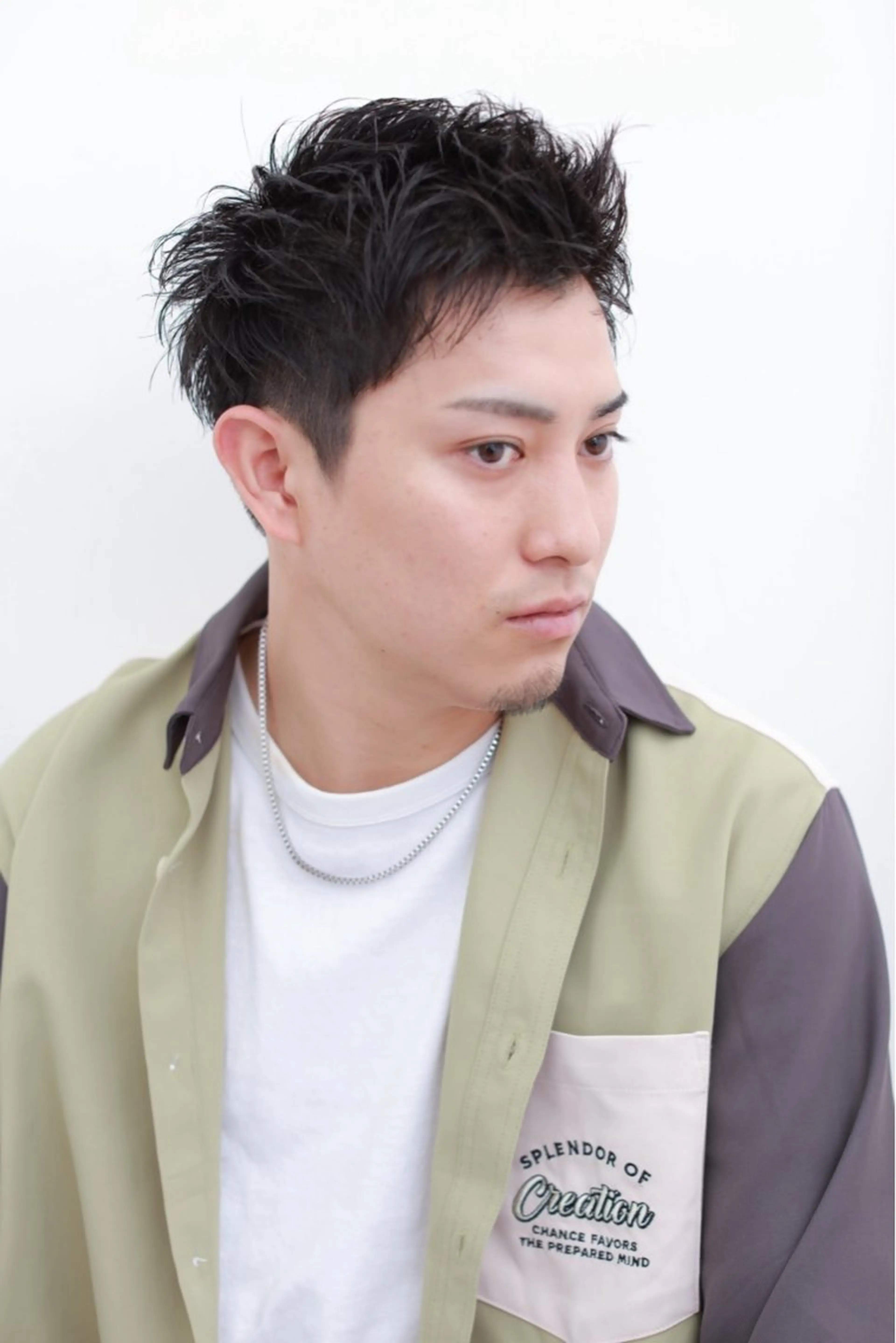 ショート メンズ レイヤーカット/艶髪 /パーマaikoのヘアスタイル