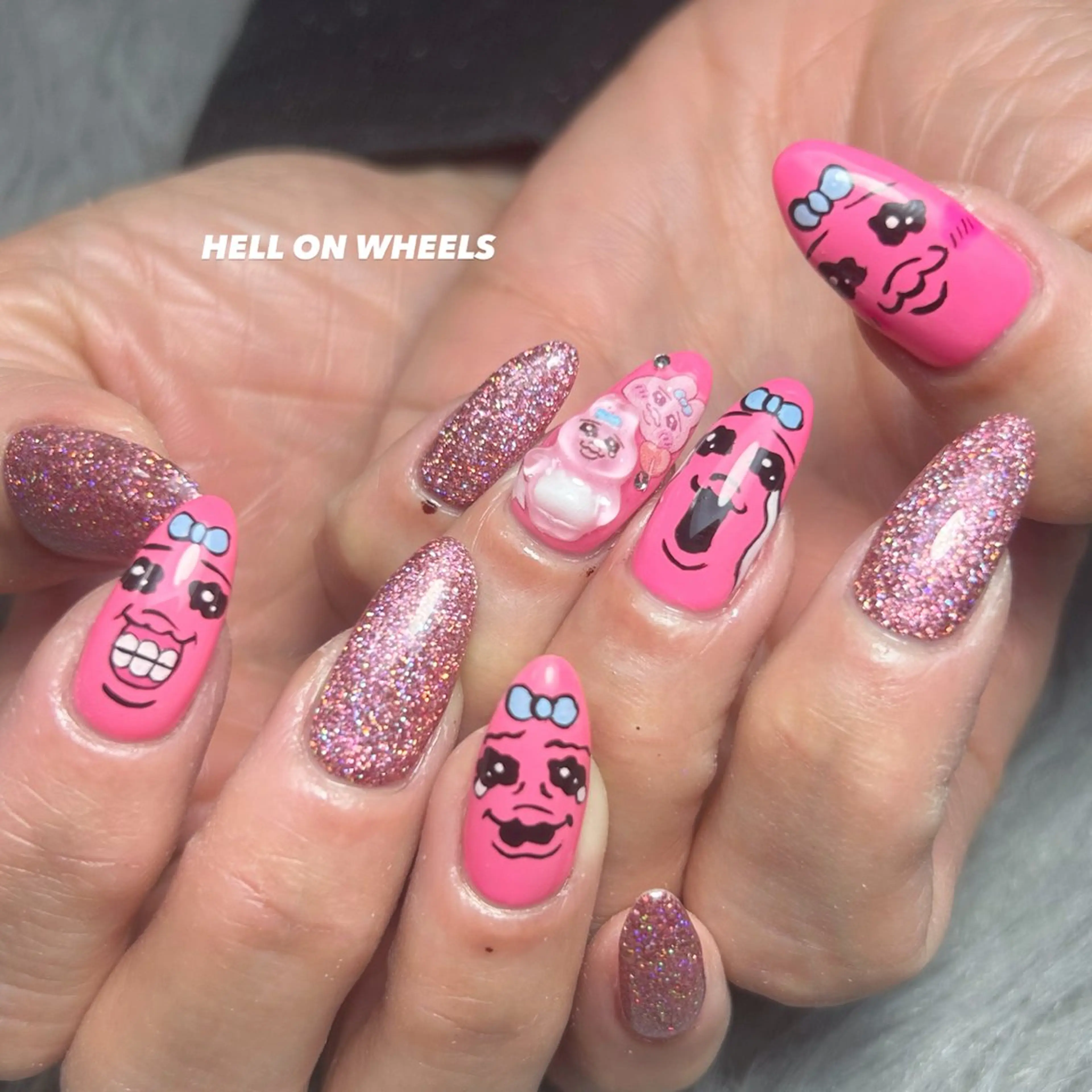 ネイル アートネイル ハンドネイル ⛓Miyu ⛓のネイルデザイン