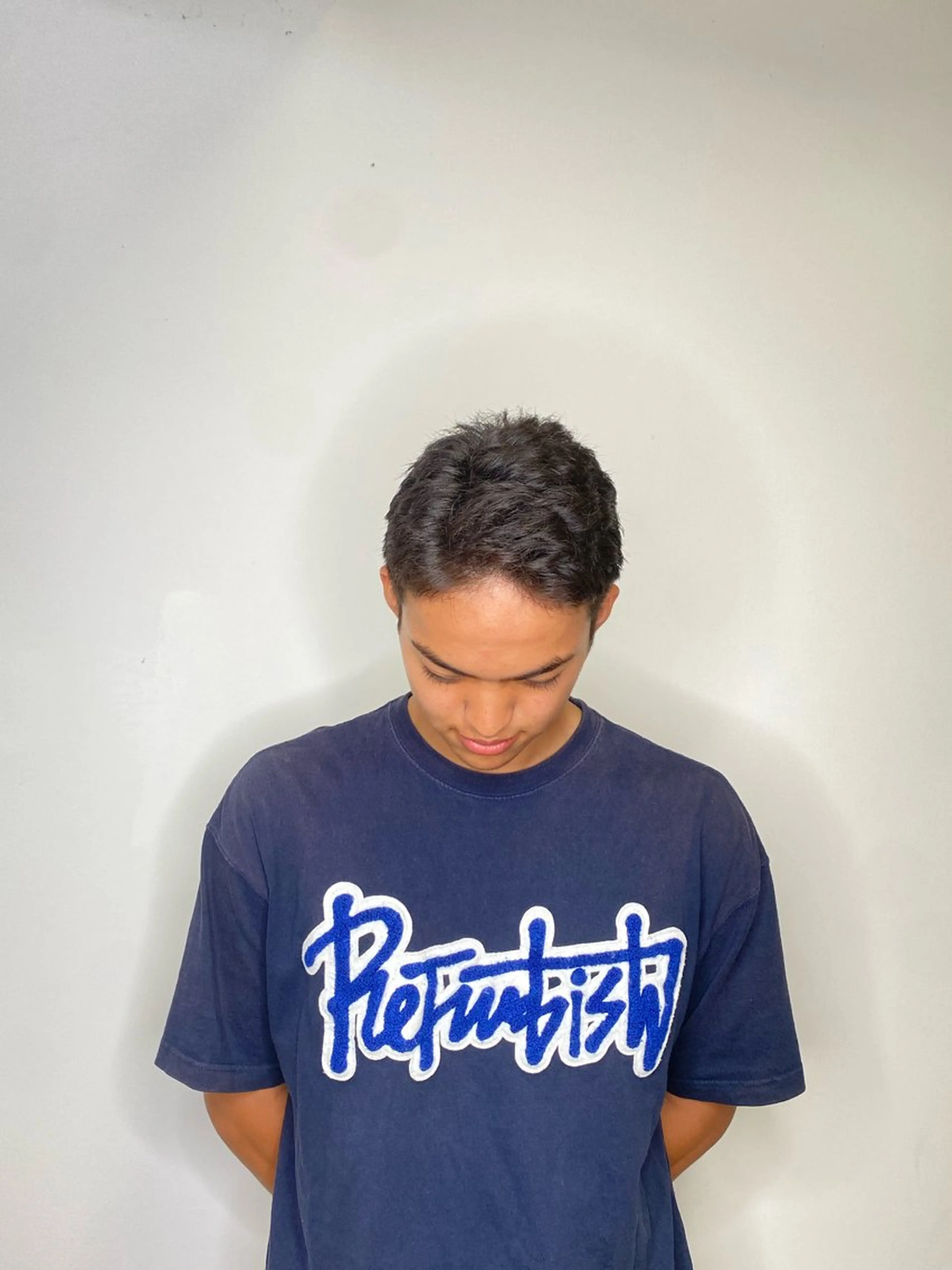 ヘアアレンジ メンズ カット メンズ特化 エシカル　松原大将のヘアスタイル