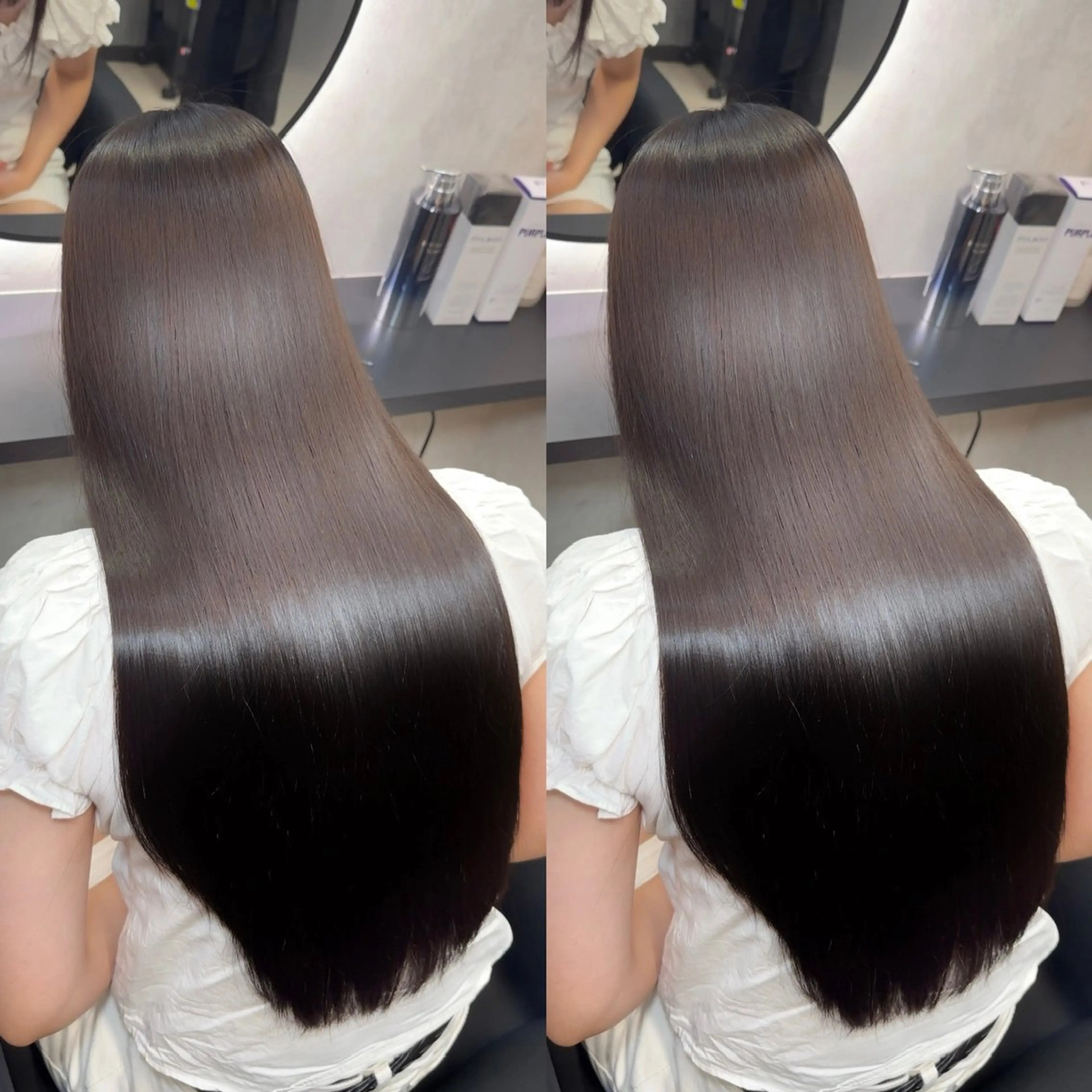 ロング 新宿/韓国風レイヤー 髪質改善/ジャッキーのヘアスタイル