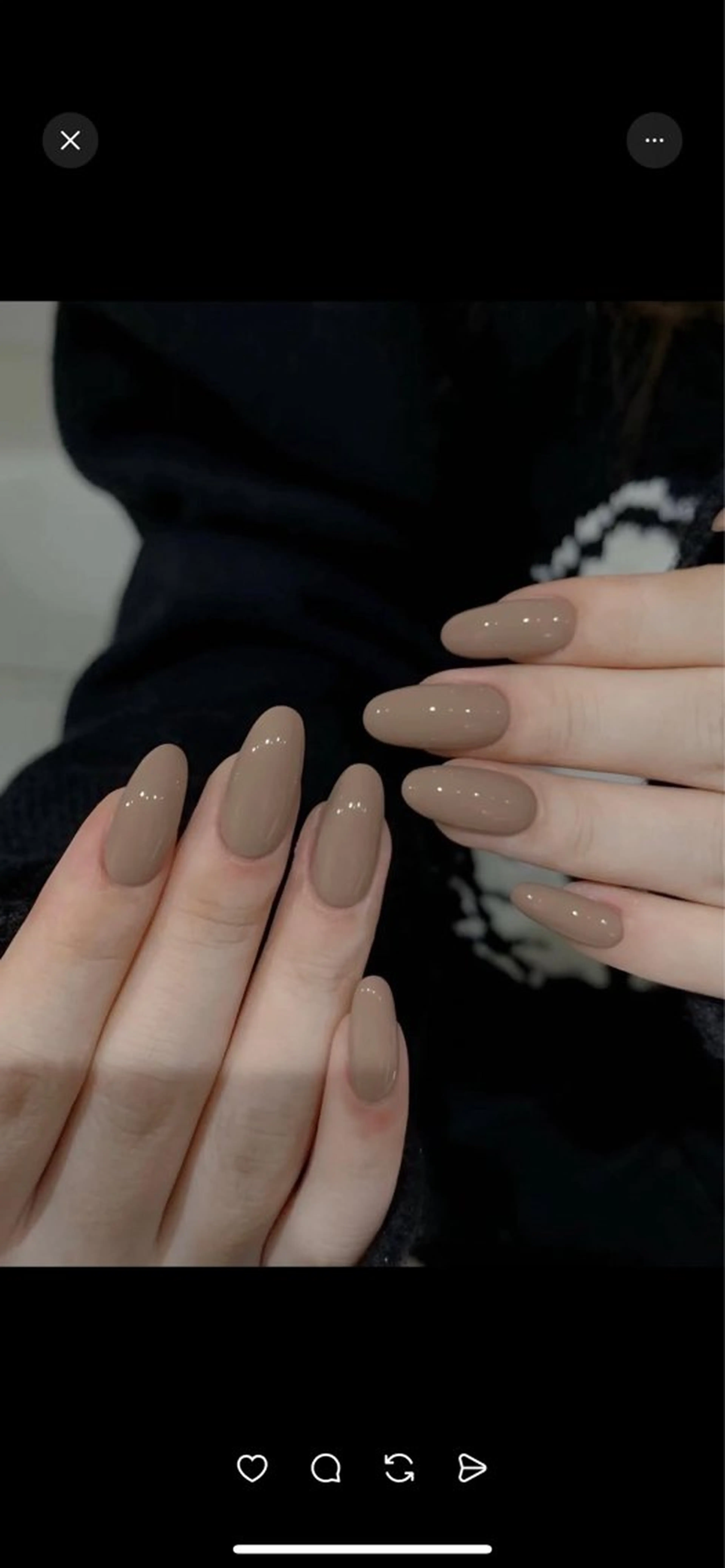 ネイル ジェルネイル ワンカラーネイル シンプルネイル ハンドネイル モリ アユミのネイルデザイン