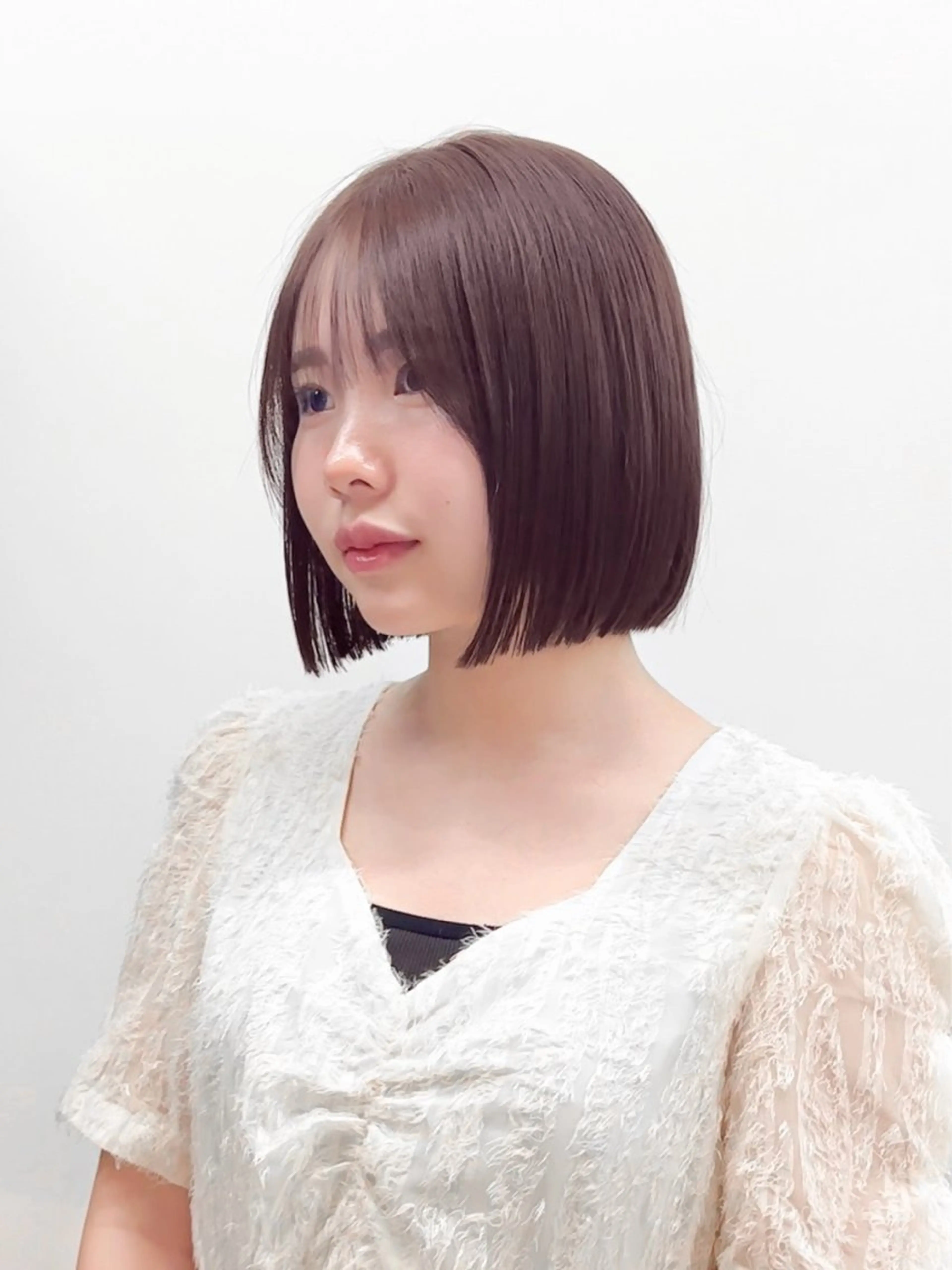 ミディアム 縮毛矯正/韓国ヘア /レイヤー🎀ミズキのヘアスタイル