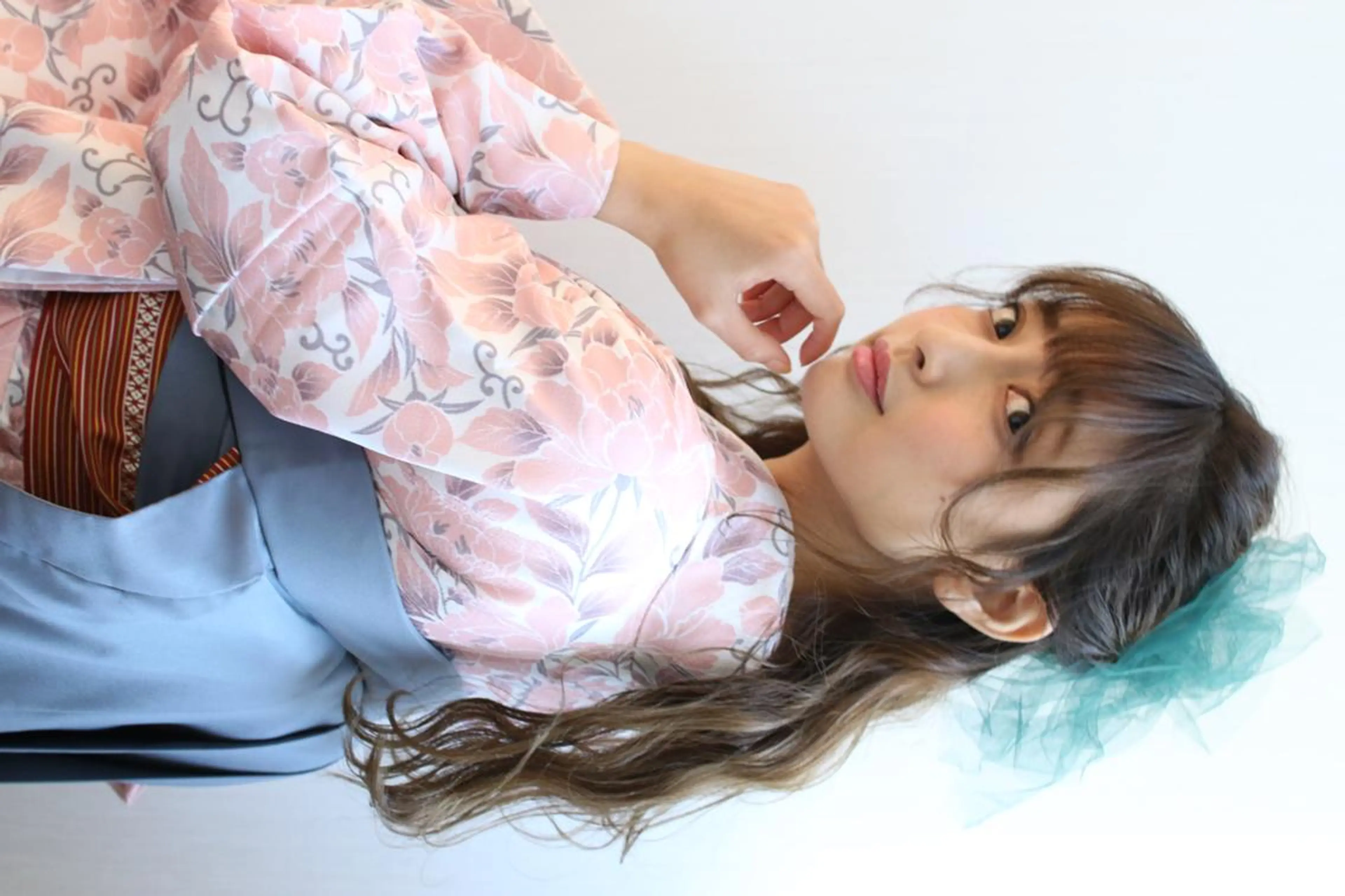 ヘアアレンジ 鍵山 千秋のヘアスタイル