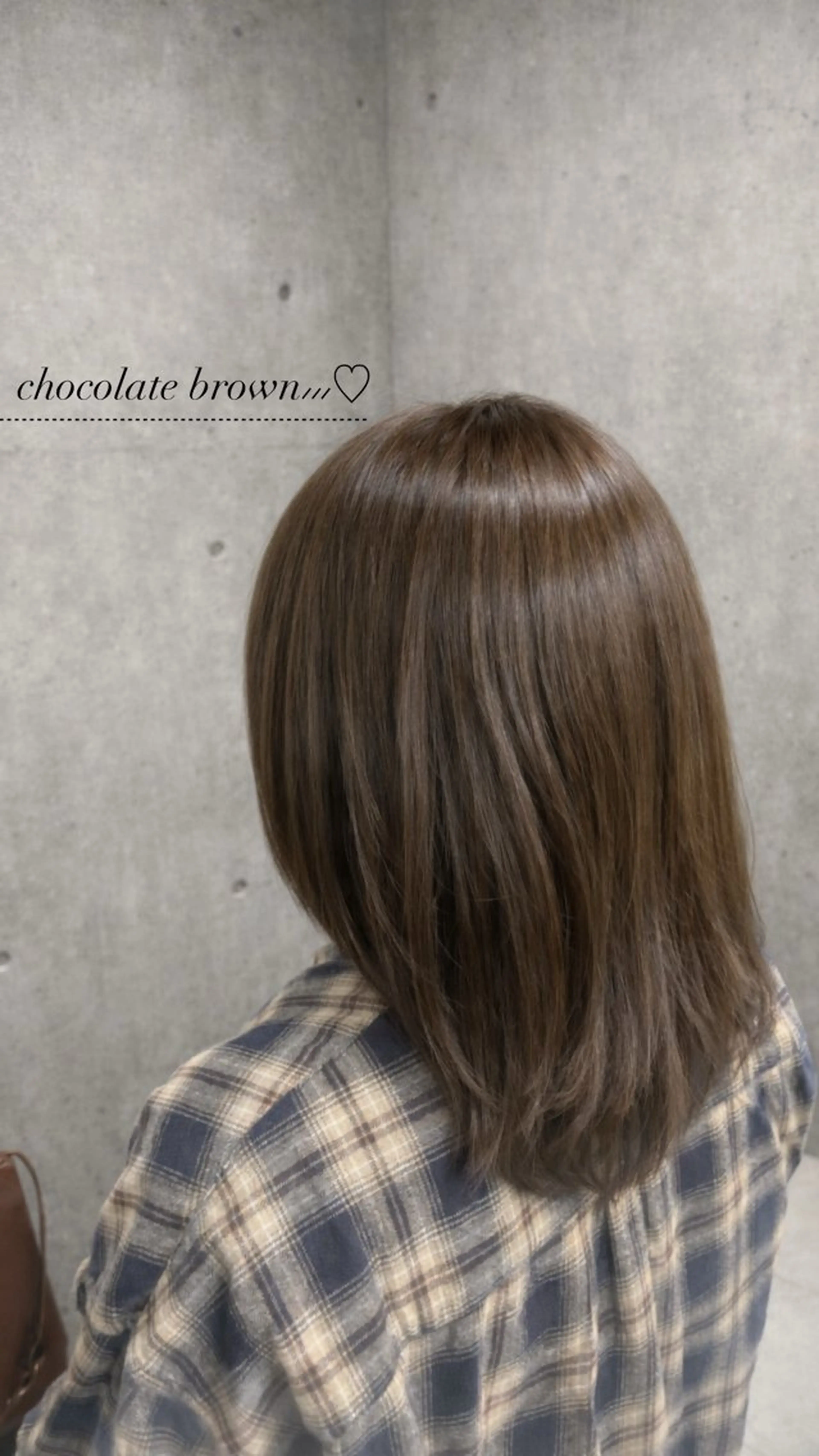 ミディアム カットモデル募 集🩵AYAKA🩵のヘアスタイル