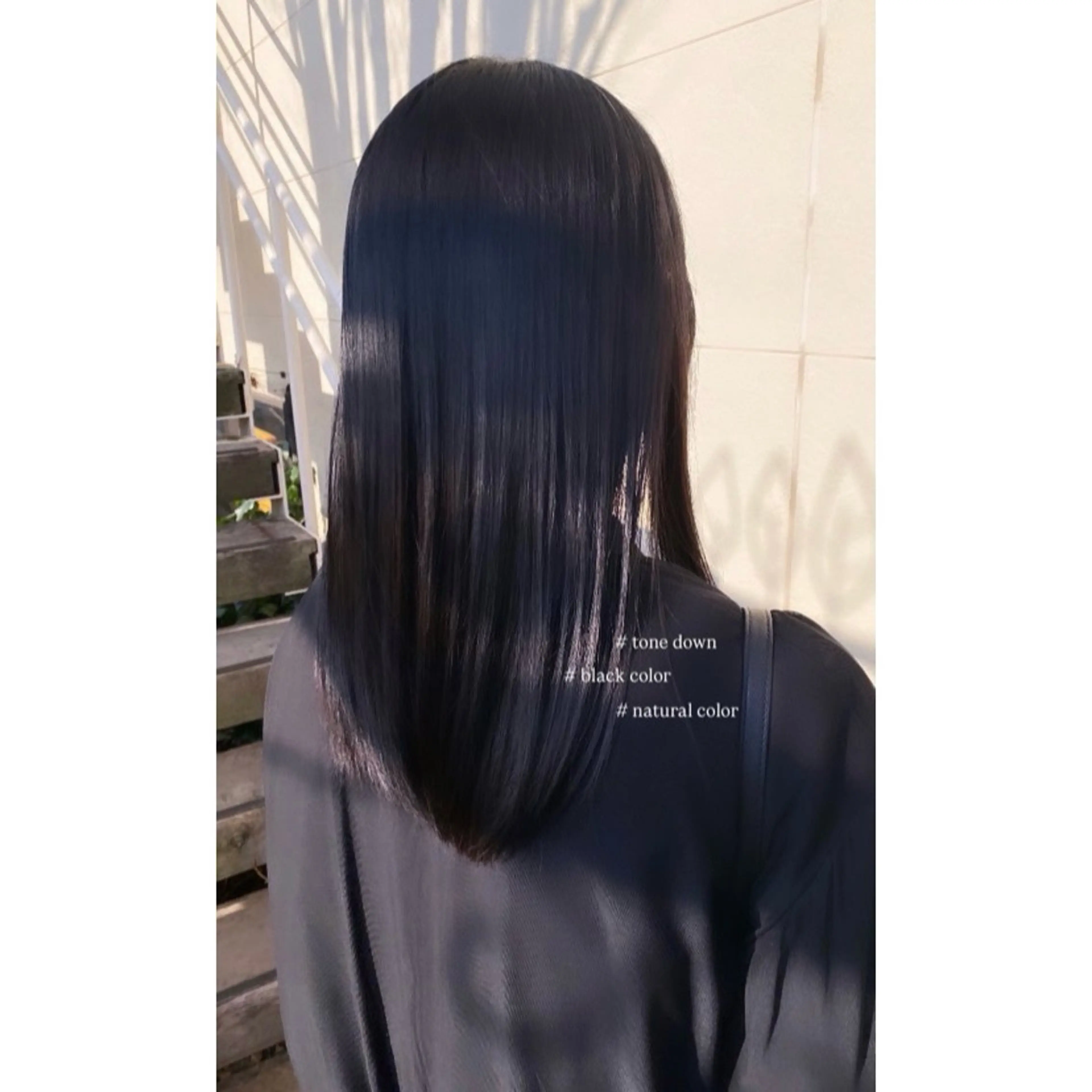 セミロング カラー ヘアカラー トリートメント 艶カラー/縮毛矯正 /豊川/ユキのヘアスタイル