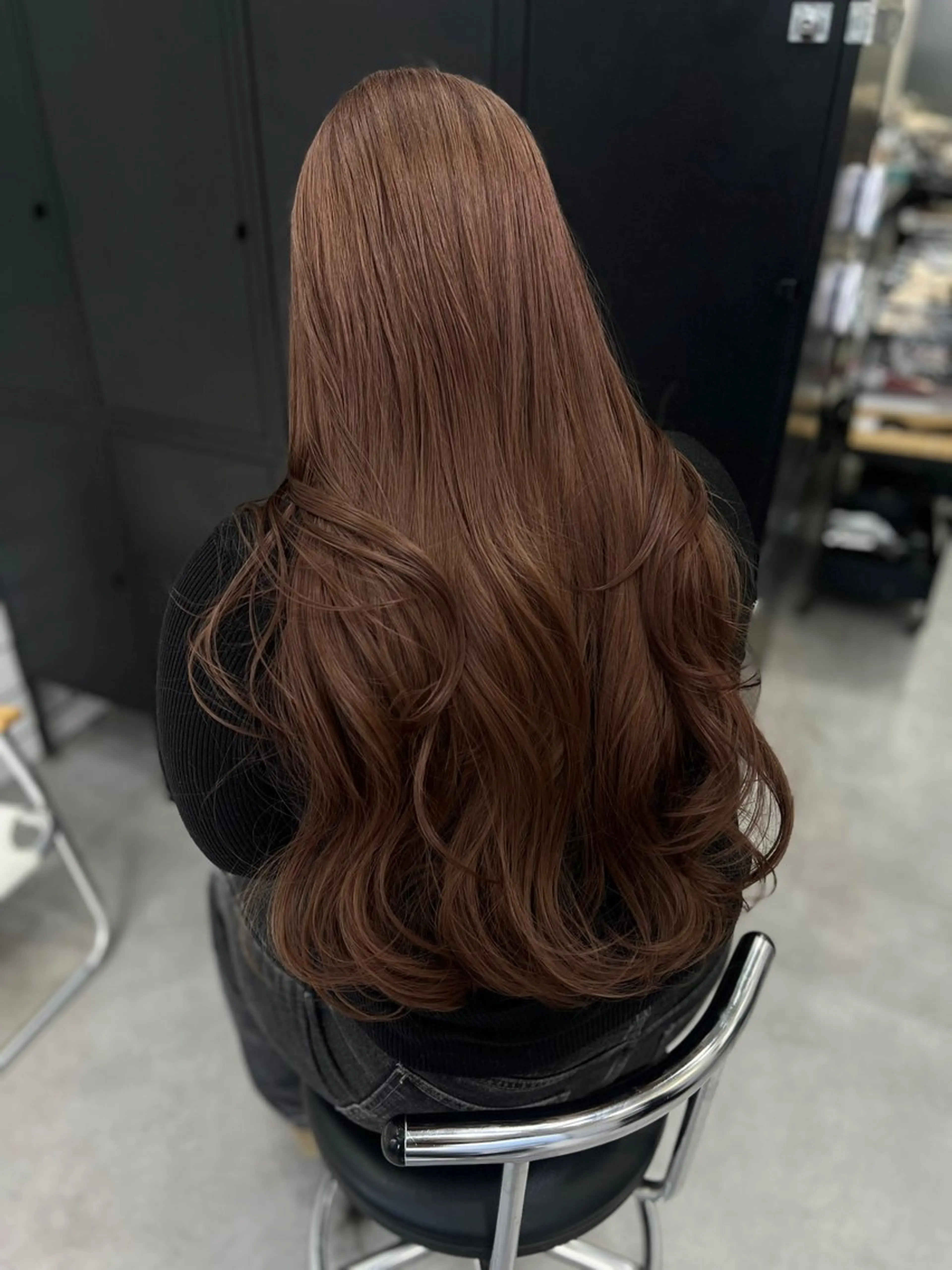 ロング カラー ヘアカラー 田中 みなみのヘアスタイル